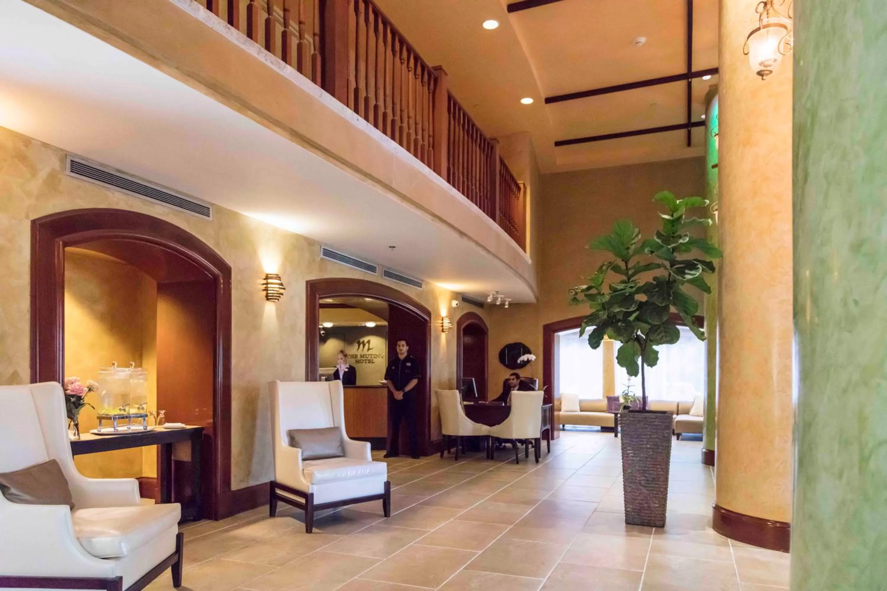 Lobby or reception in The Mutiny Luxury Suites Hotel