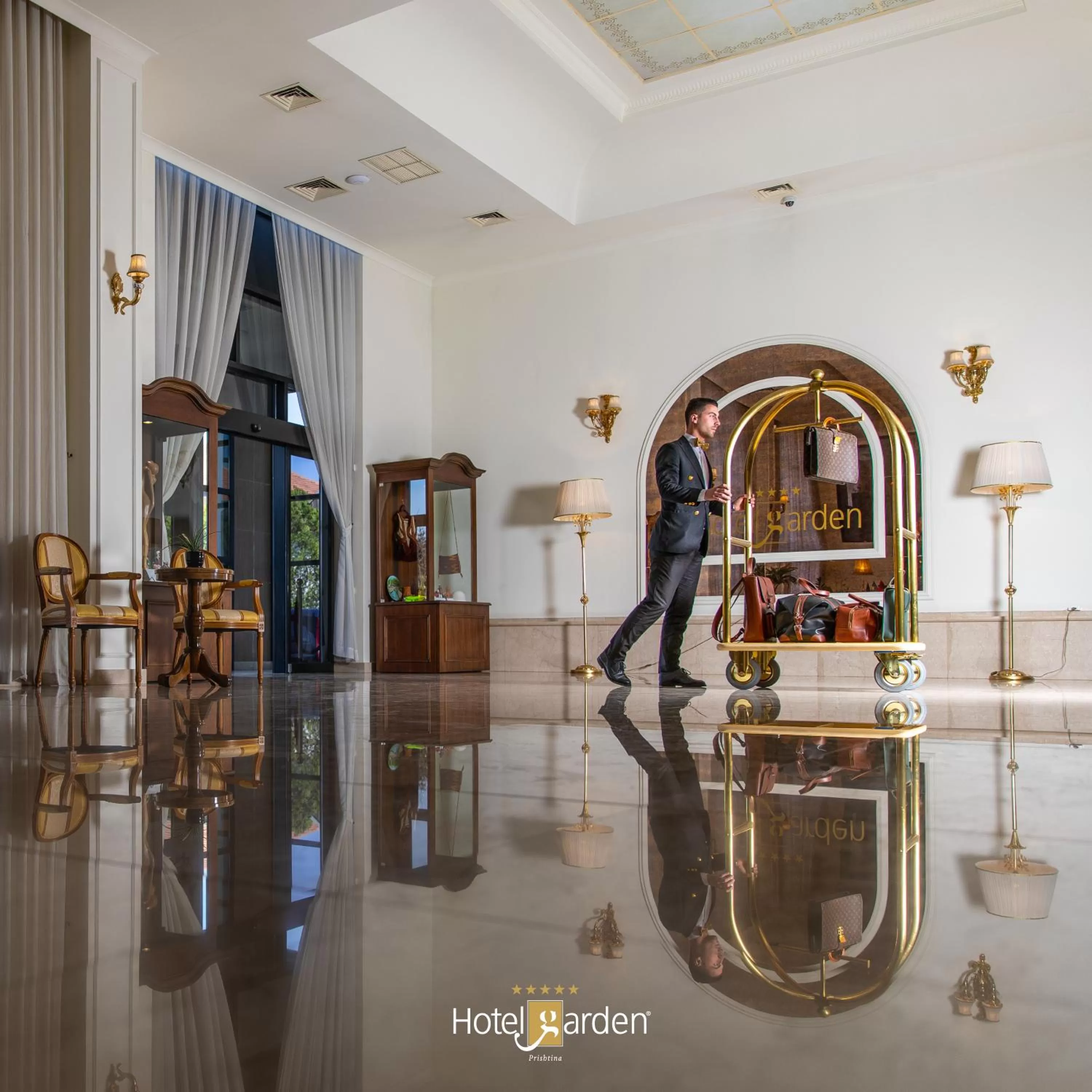 Lobby or reception in Hotel Garden