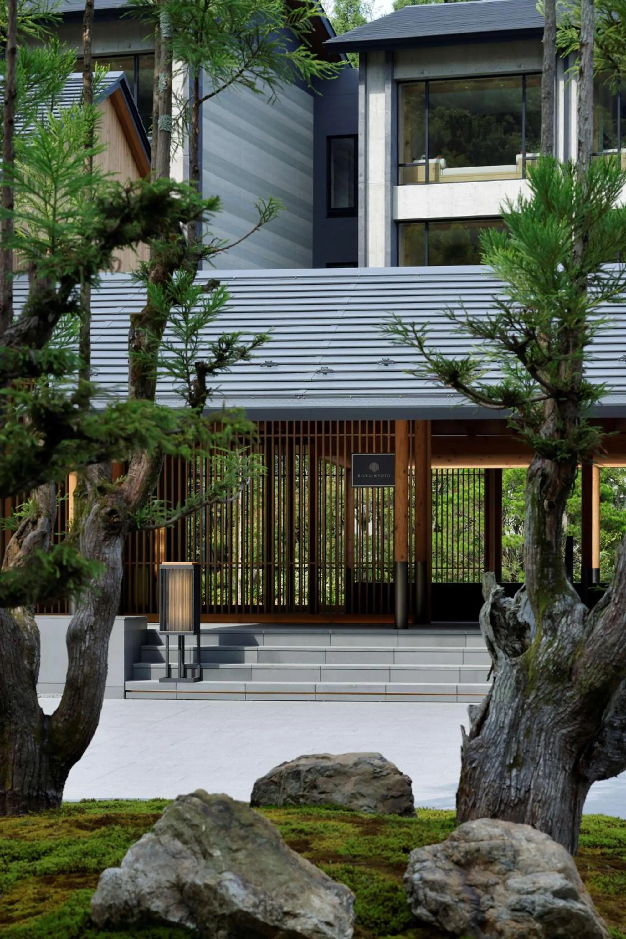 Property building in ROKU KYOTO, LXR Hotels & Resorts by Hilton