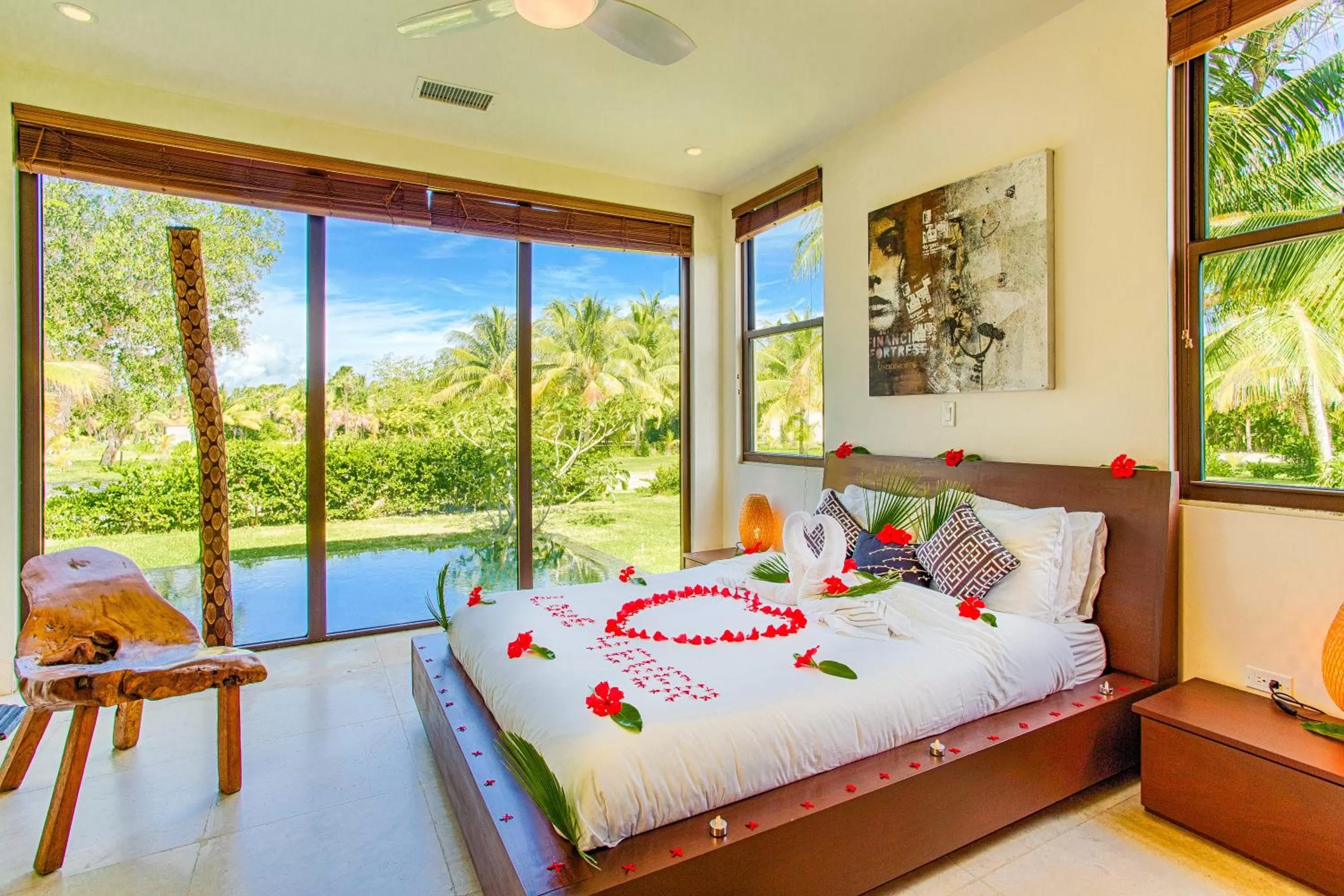 Day, Bed in Wild Orchid