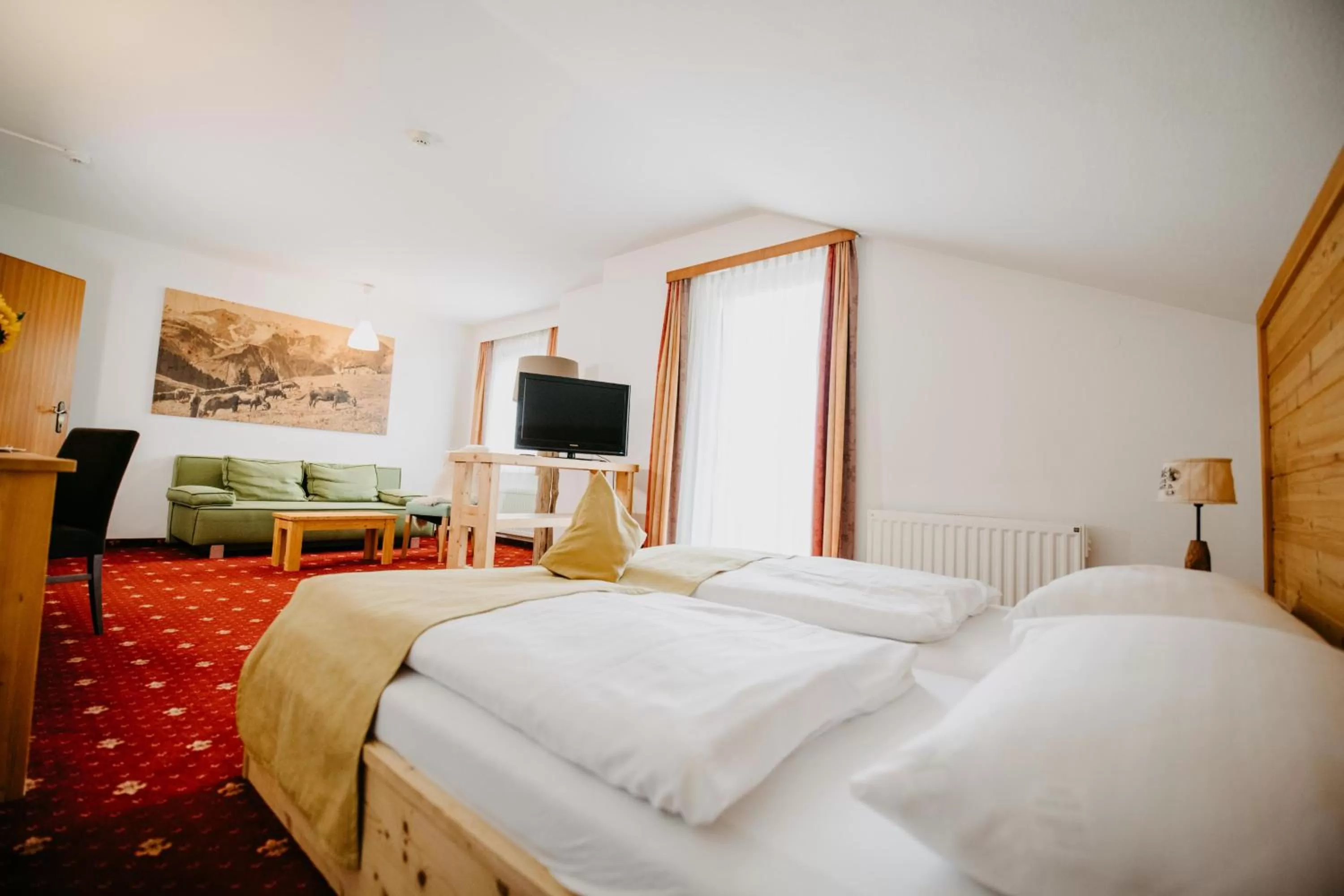 Photo of the whole room, Bed in Vitalhotel Gosau