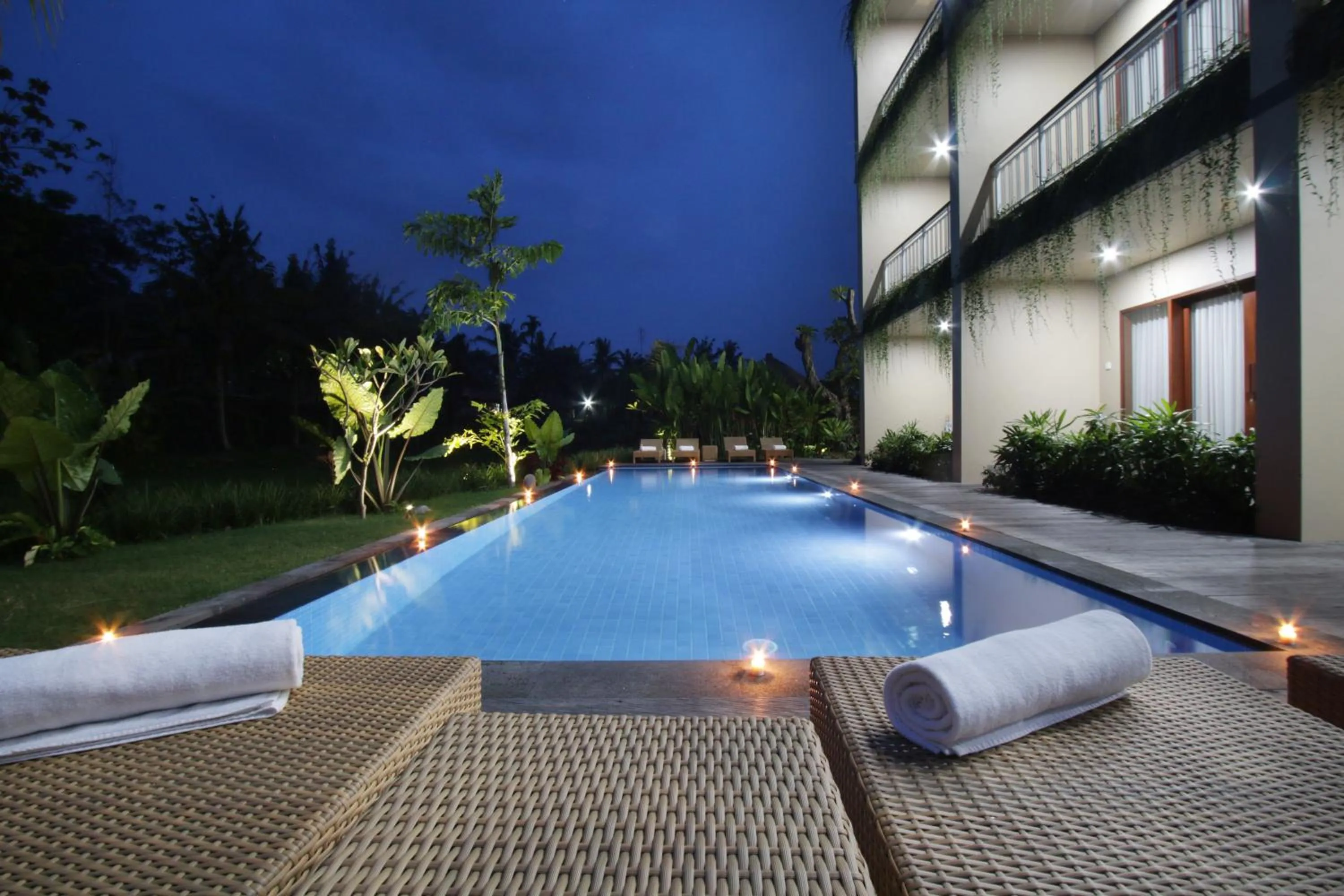 Swimming pool in Byasa Ubud
