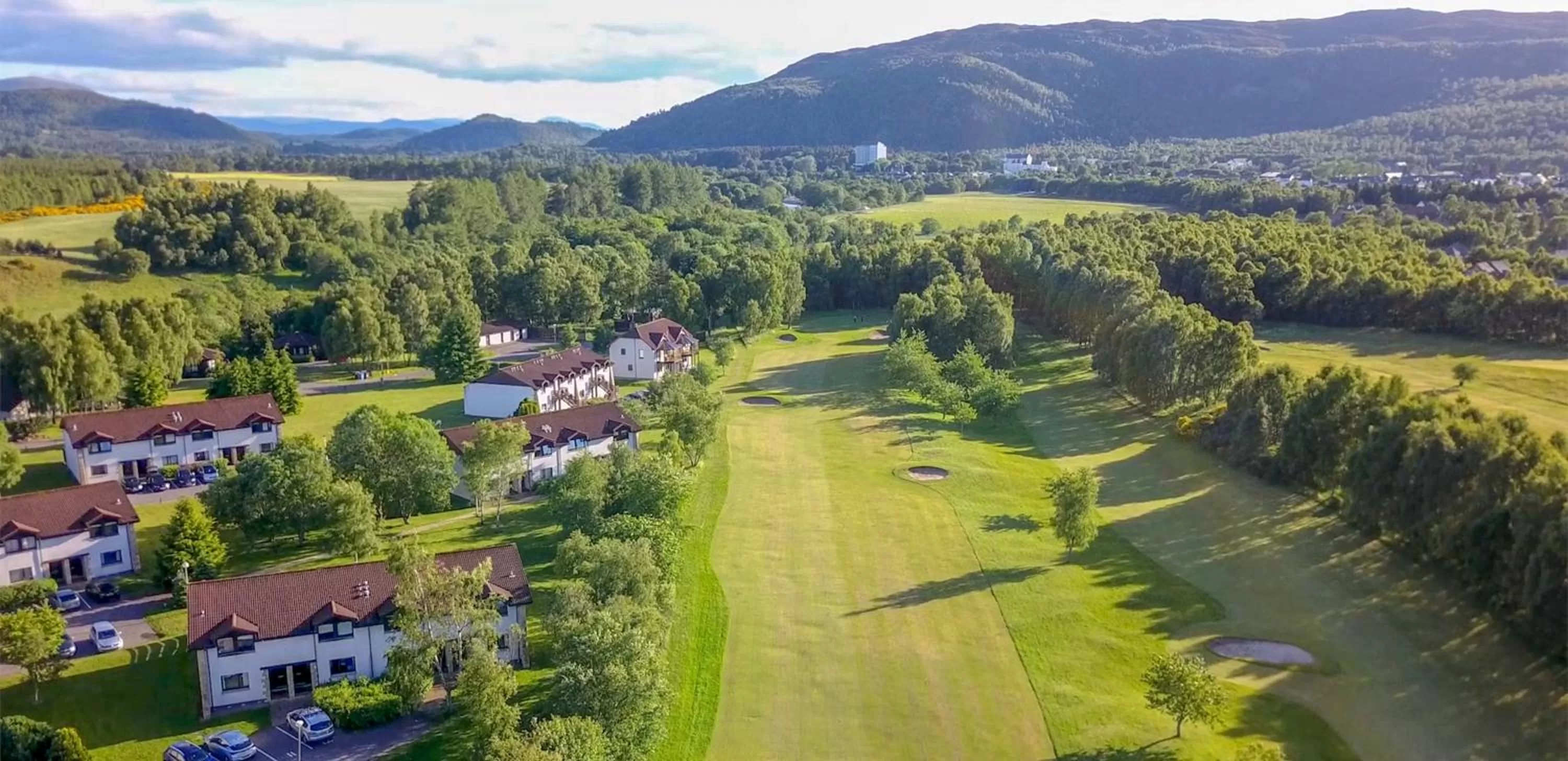 Bird's eye view in Macdonald Spey Valley Resort