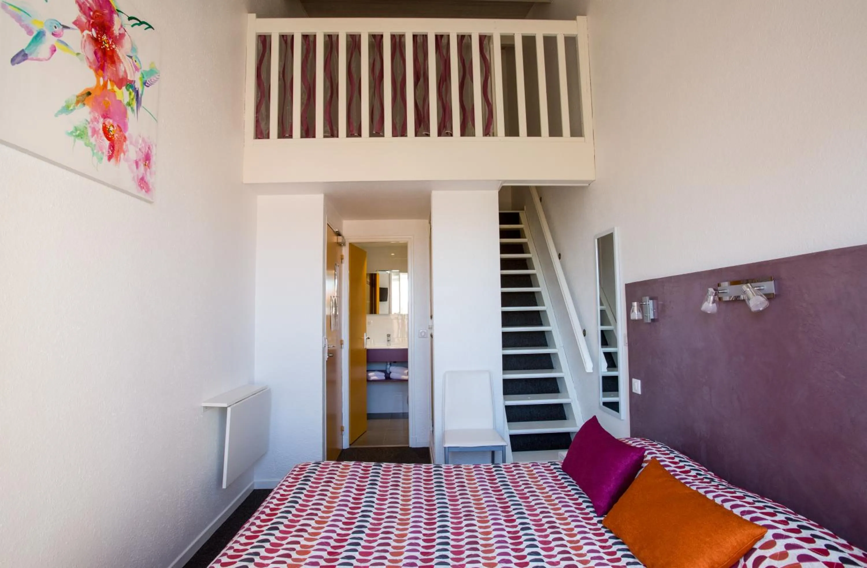 Bedroom in Bel Ombra Hôtel