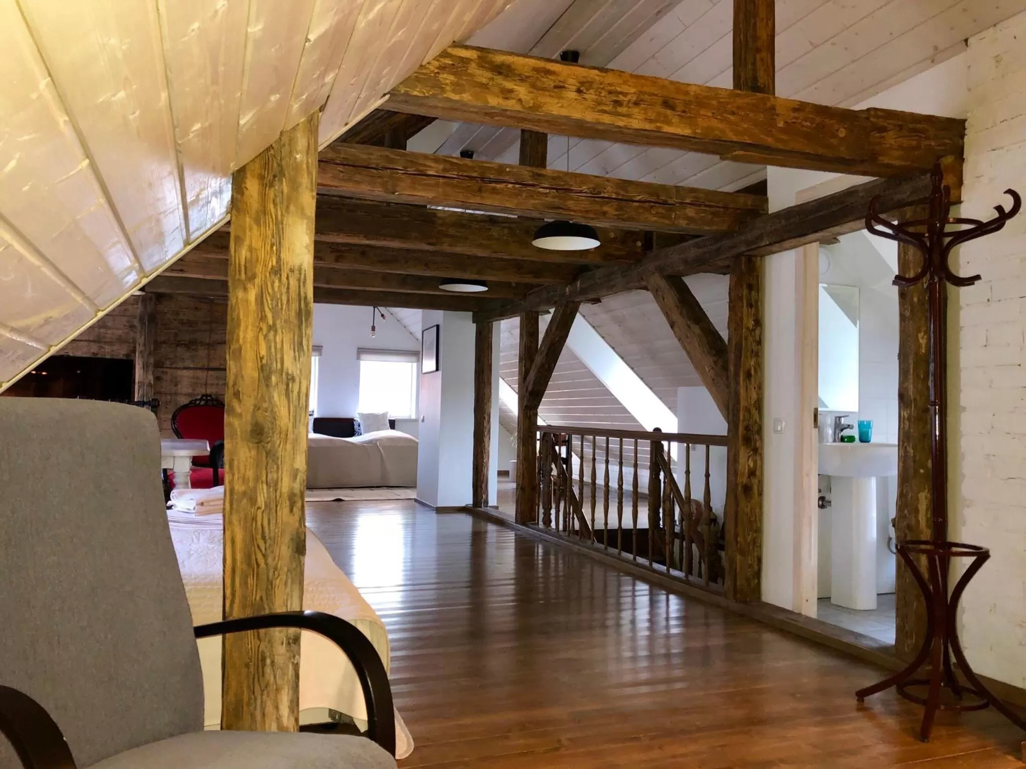 Lobby or reception in Hotel Vilhelmine