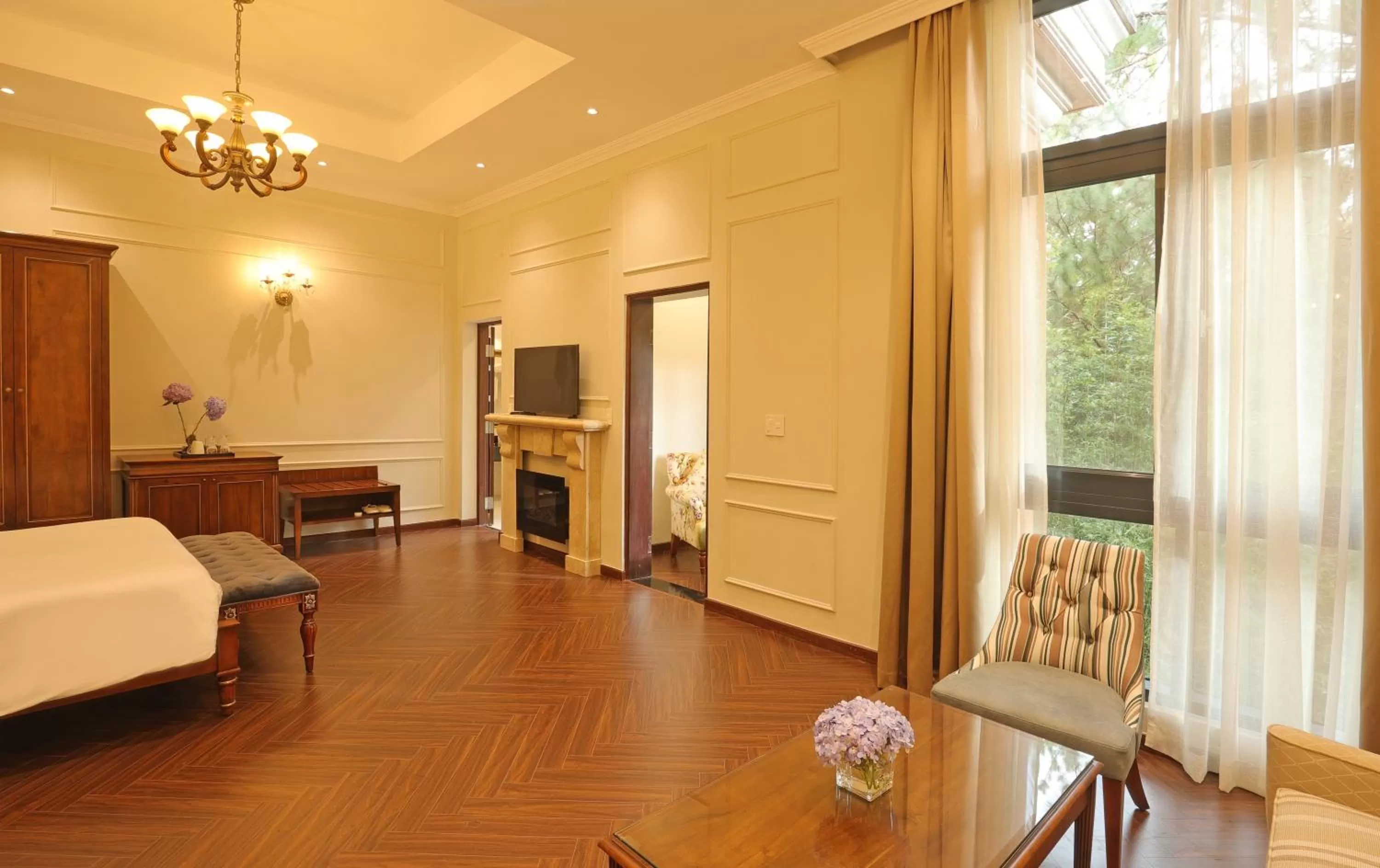 Bed in Dalat Edensee Lake Resort & Spa