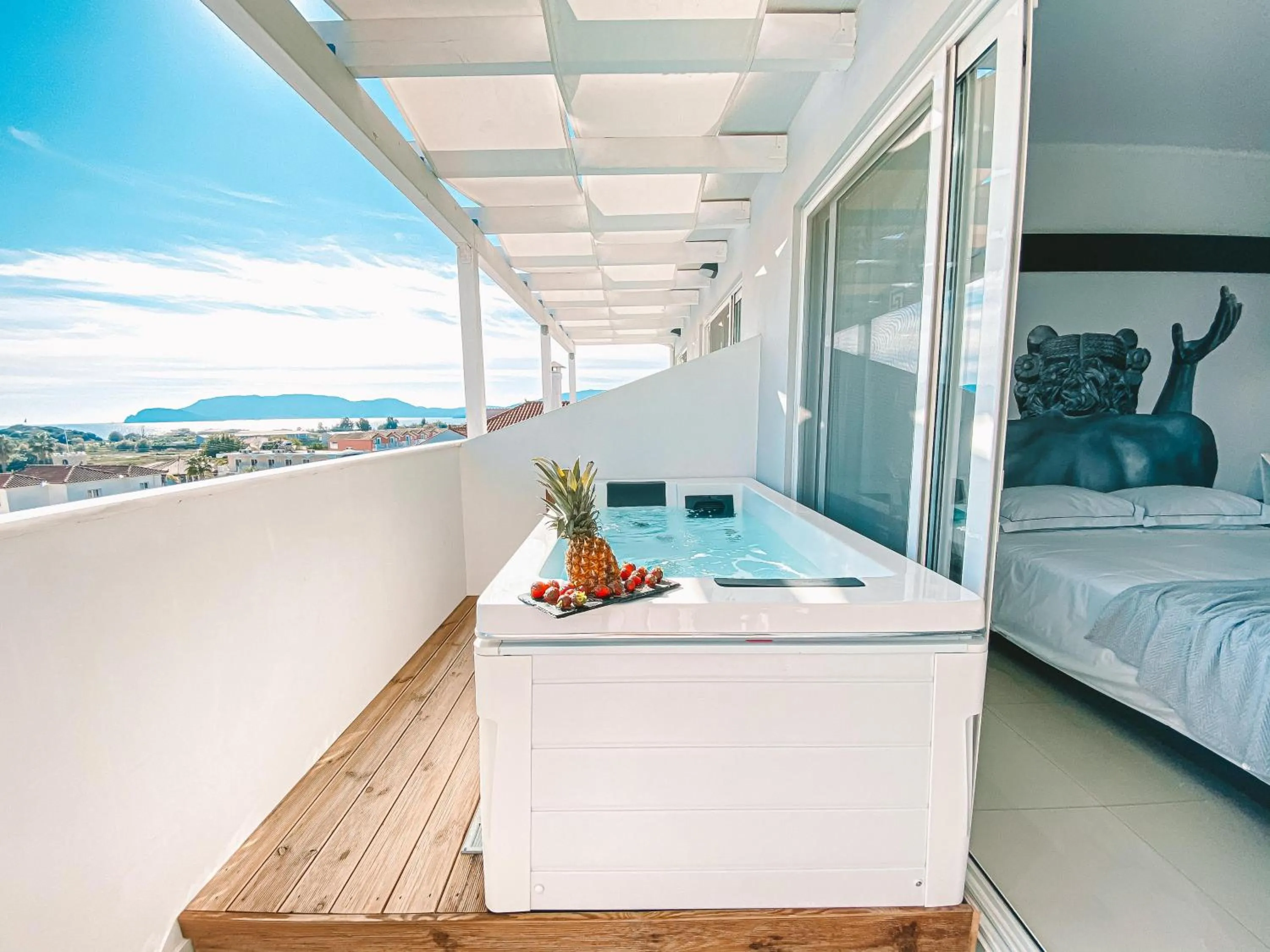 Bed in Meandros Boutique & Spa Hotel - Adults Only