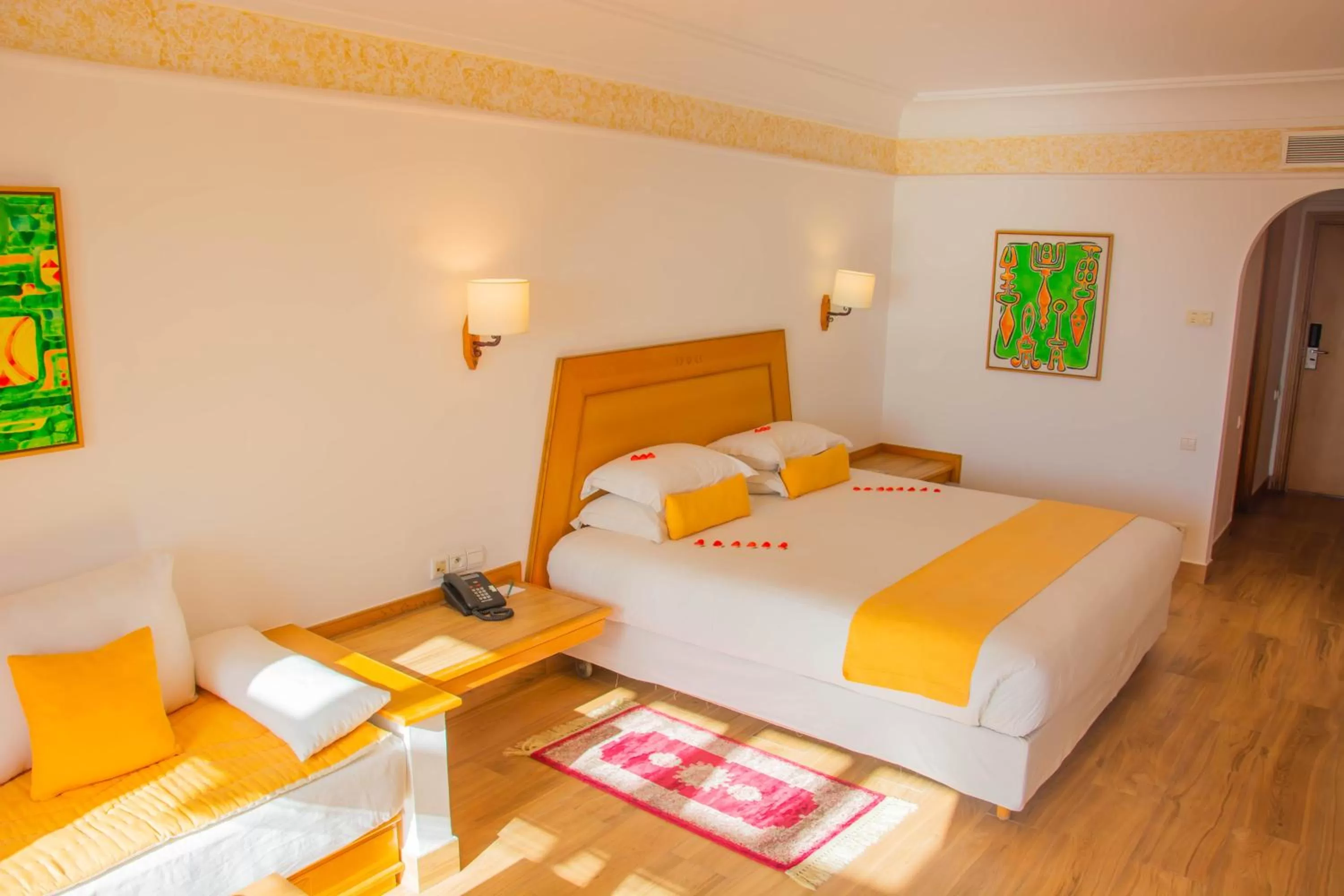 Photo of the whole room, Bed in Hotel Timoulay and Spa Agadir
