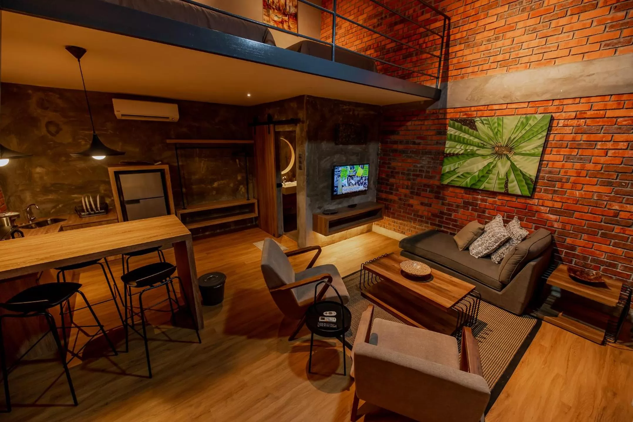 Living room in Arch Studio Cenang