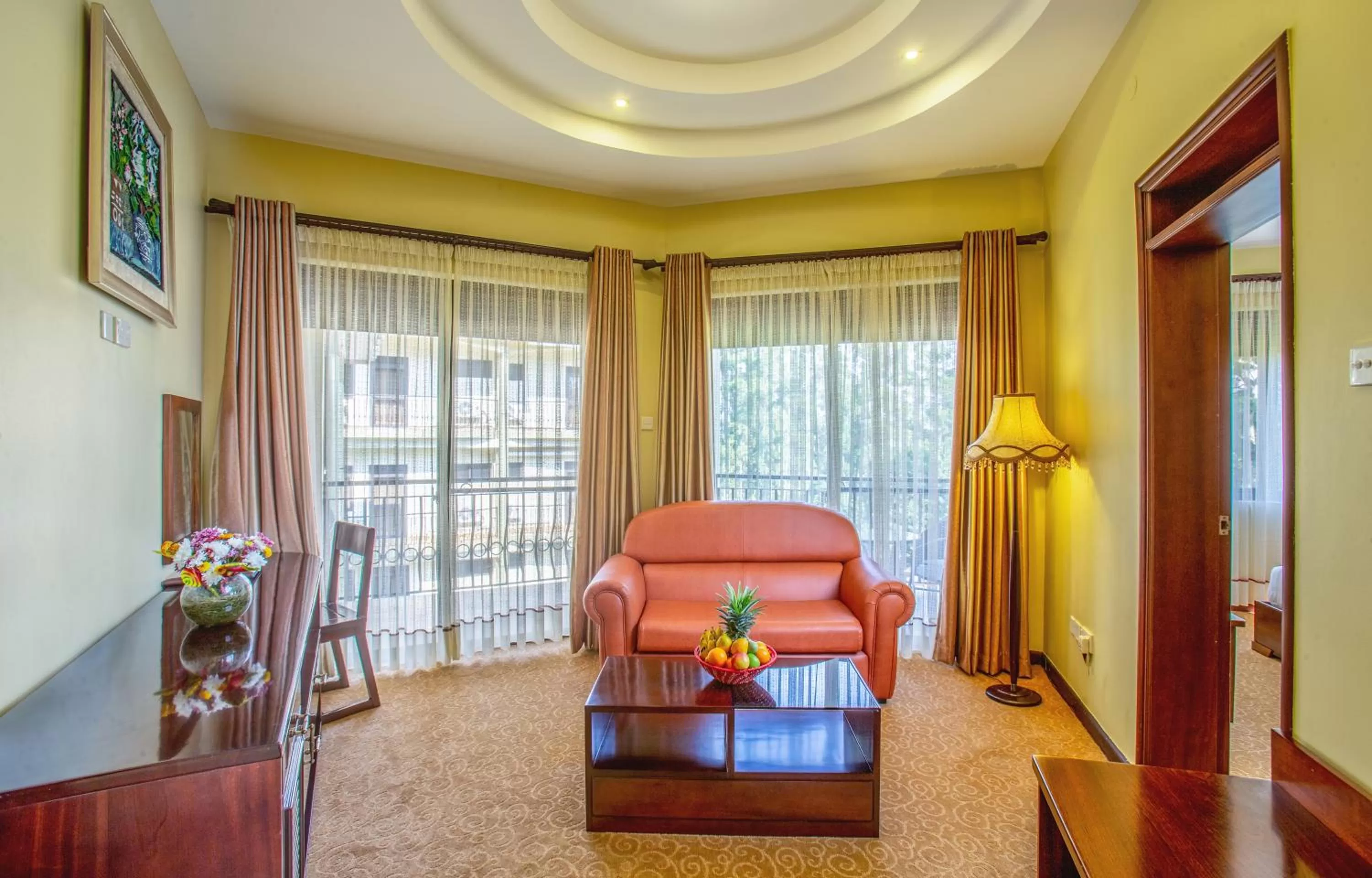 Living room in Nyaika Hotel