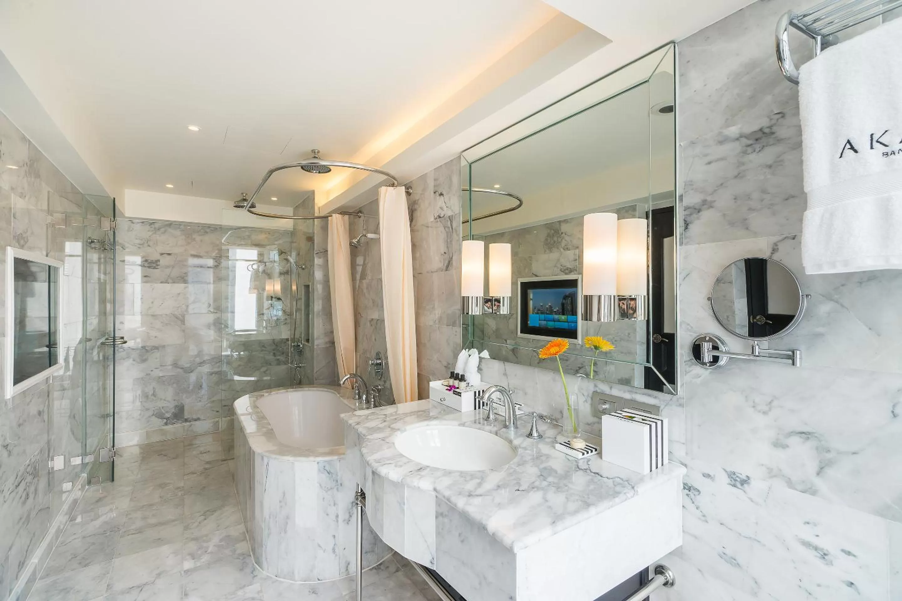 Bathroom in Akara Hotel