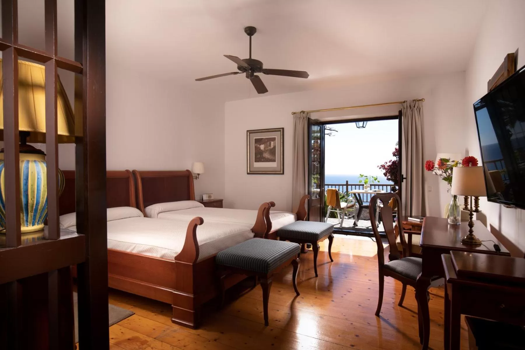 Sea view, Bed in Parador de La Gomera