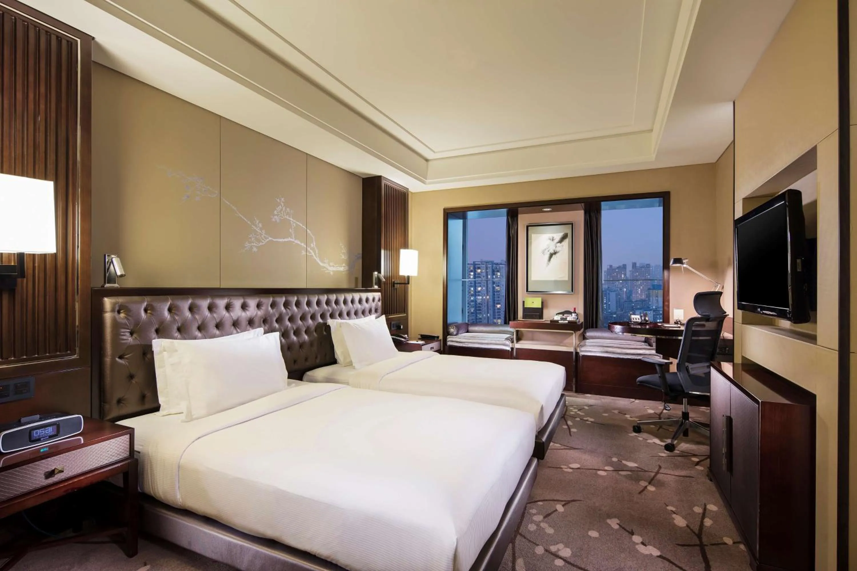 Twin Room in DoubleTree by Hilton Chongqing - Guanyinqiao railway station
