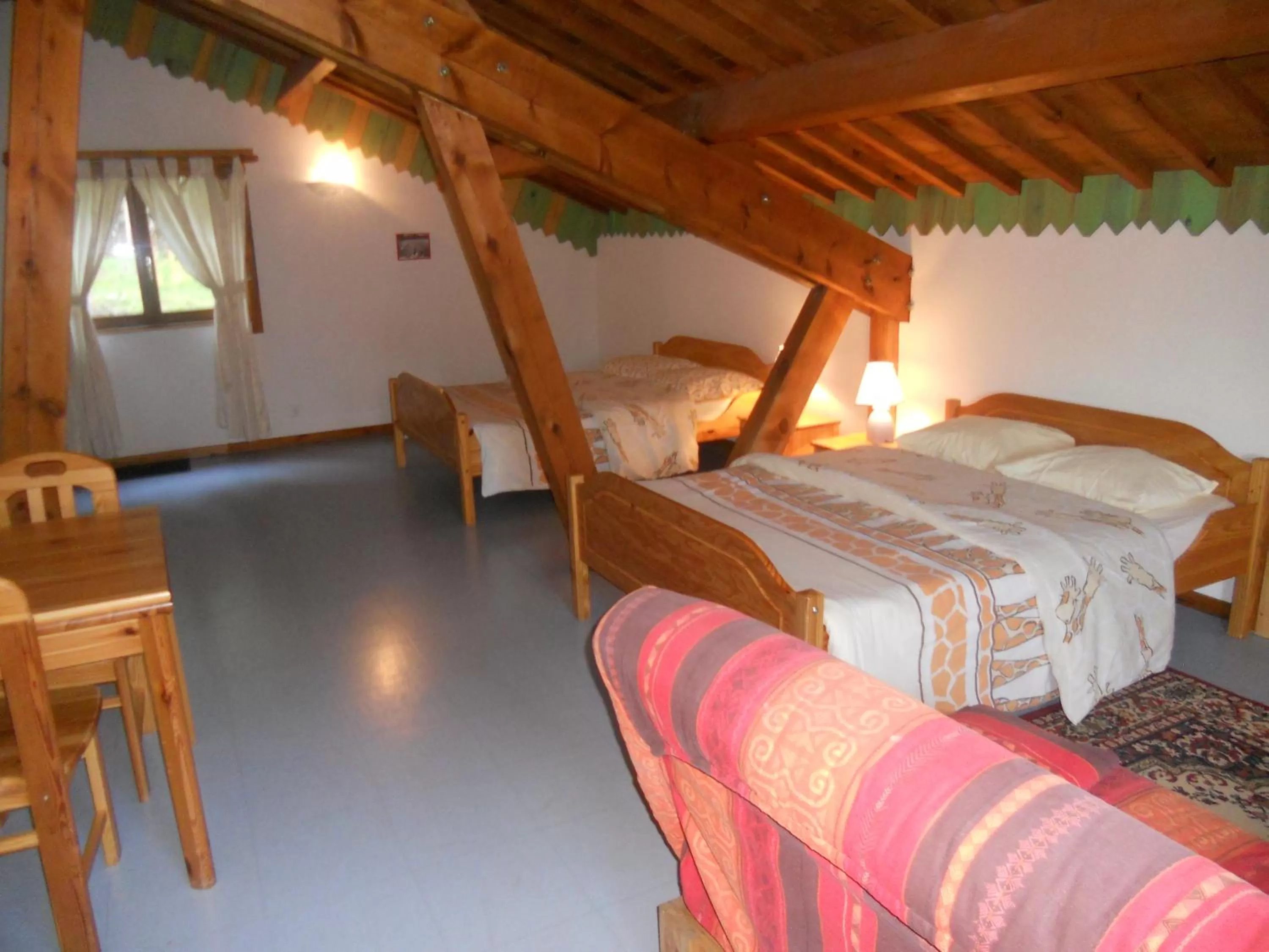 Photo of the whole room, Bed in Auberge du Saut des Cuves