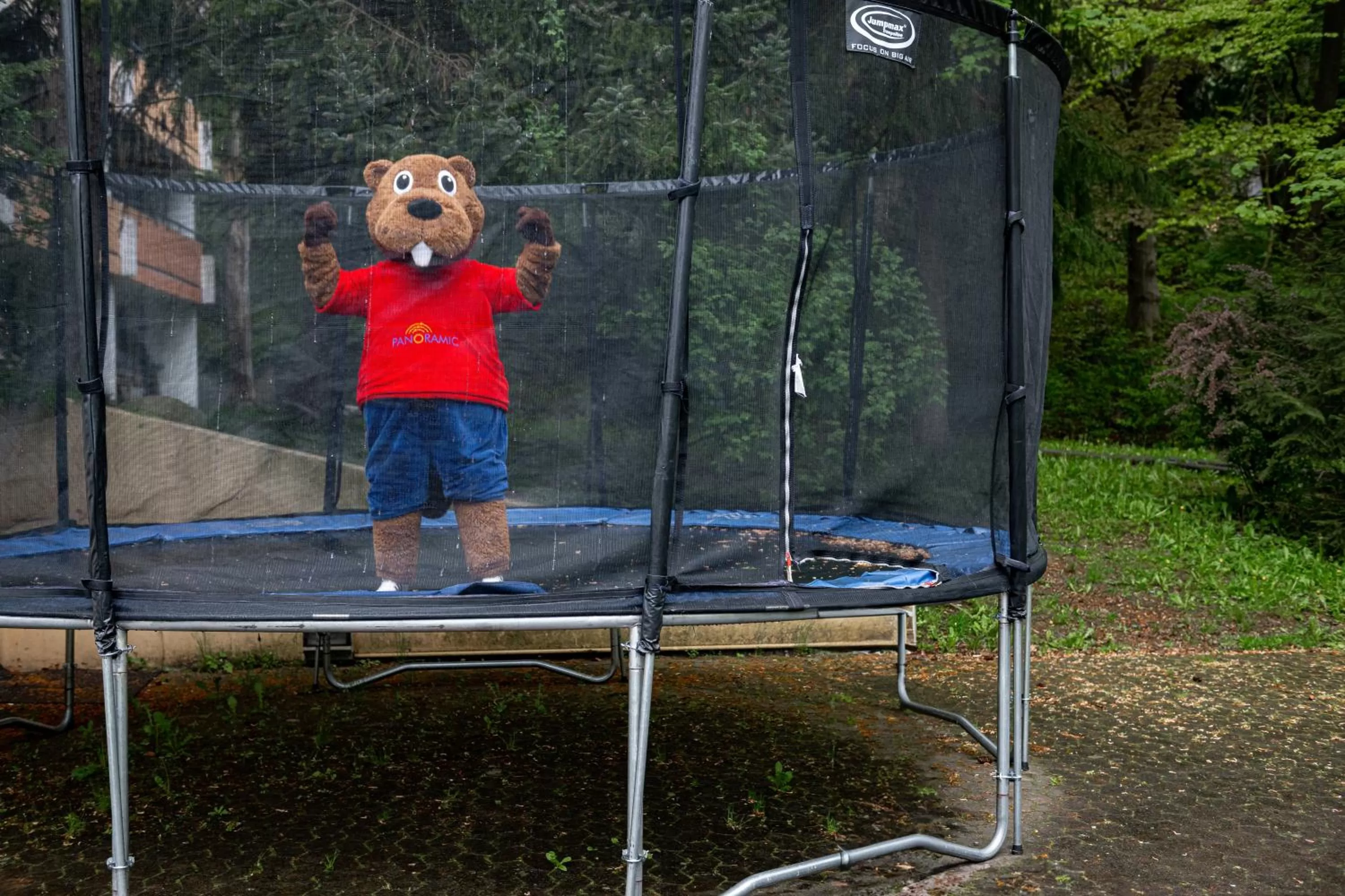 Children play ground in Familien Apartmenthotel Panoramic
