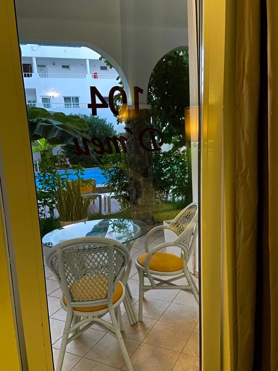 Balcony/Terrace in Ouril Pontao Hotel