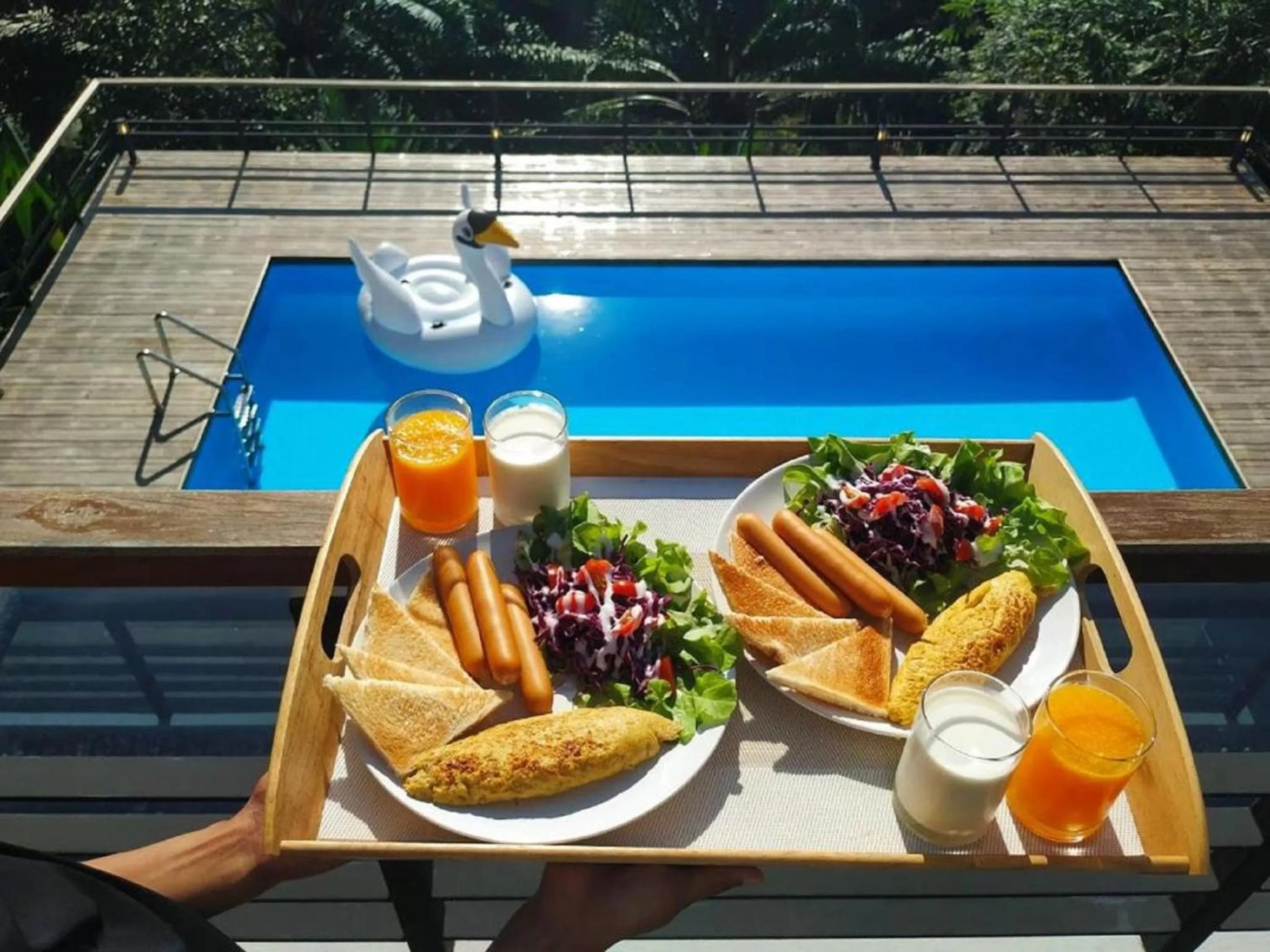 Breakfast in Ao Luek Panoramic Pool-SHA Plus