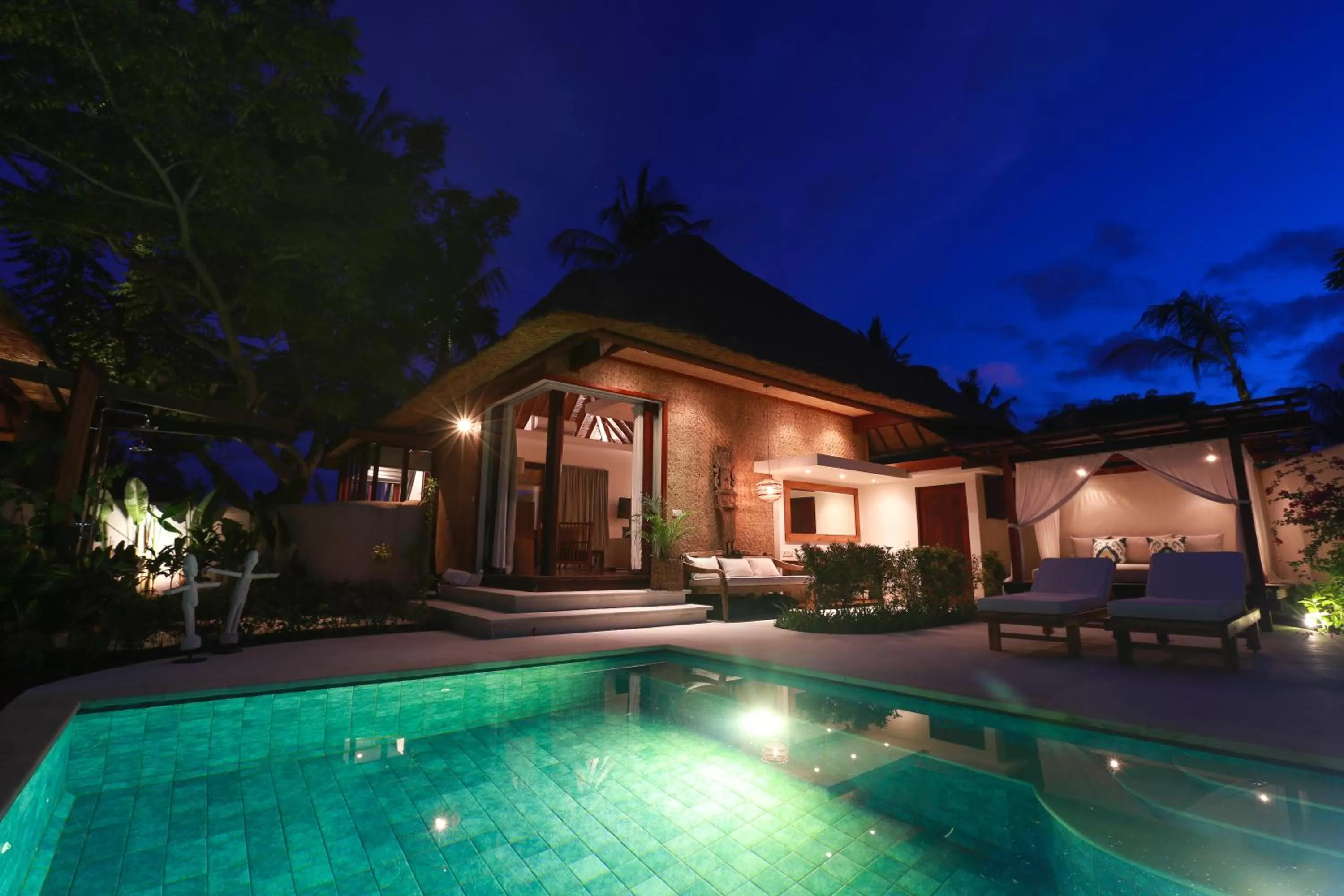 Swimming pool in Pondok Santi Estate