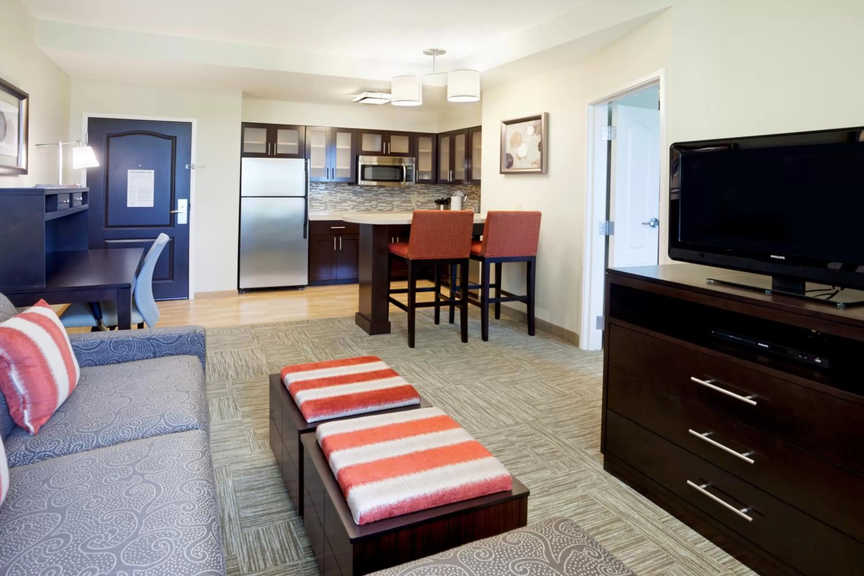 Living room in Staybridge Suites San Antonio-Stone Oak by IHG