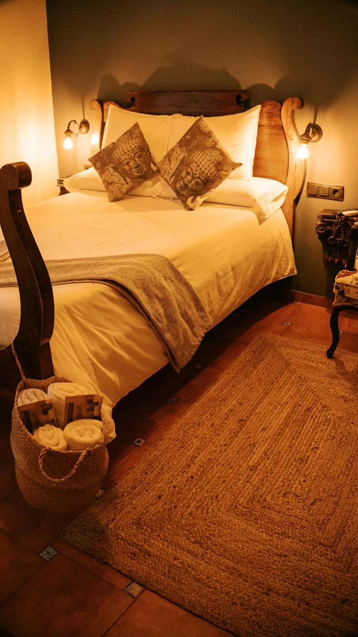 Bed in Hospedería Ballesteros