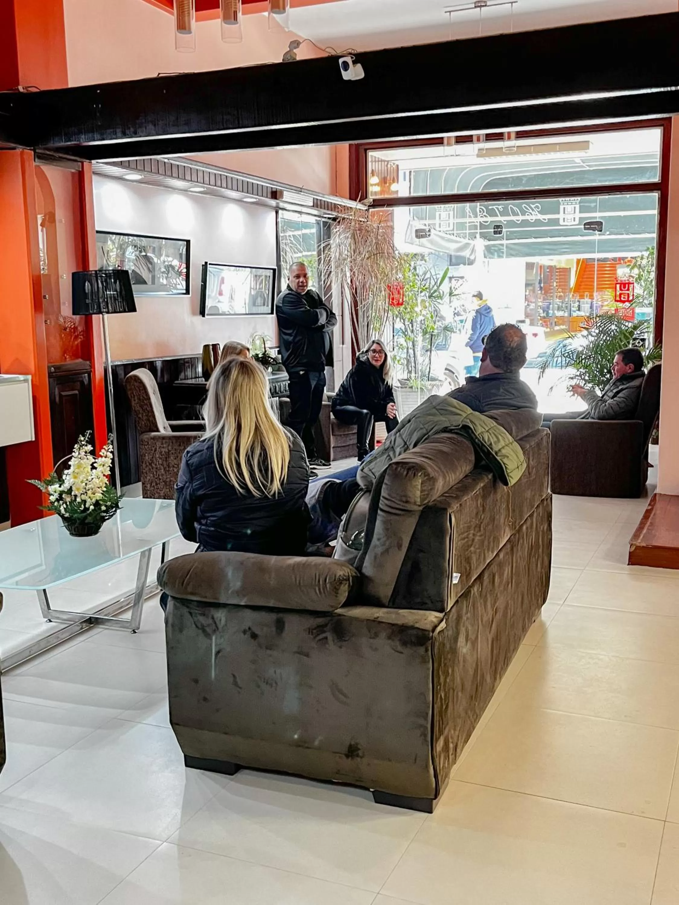 People in Hotel Uruguay Brasil