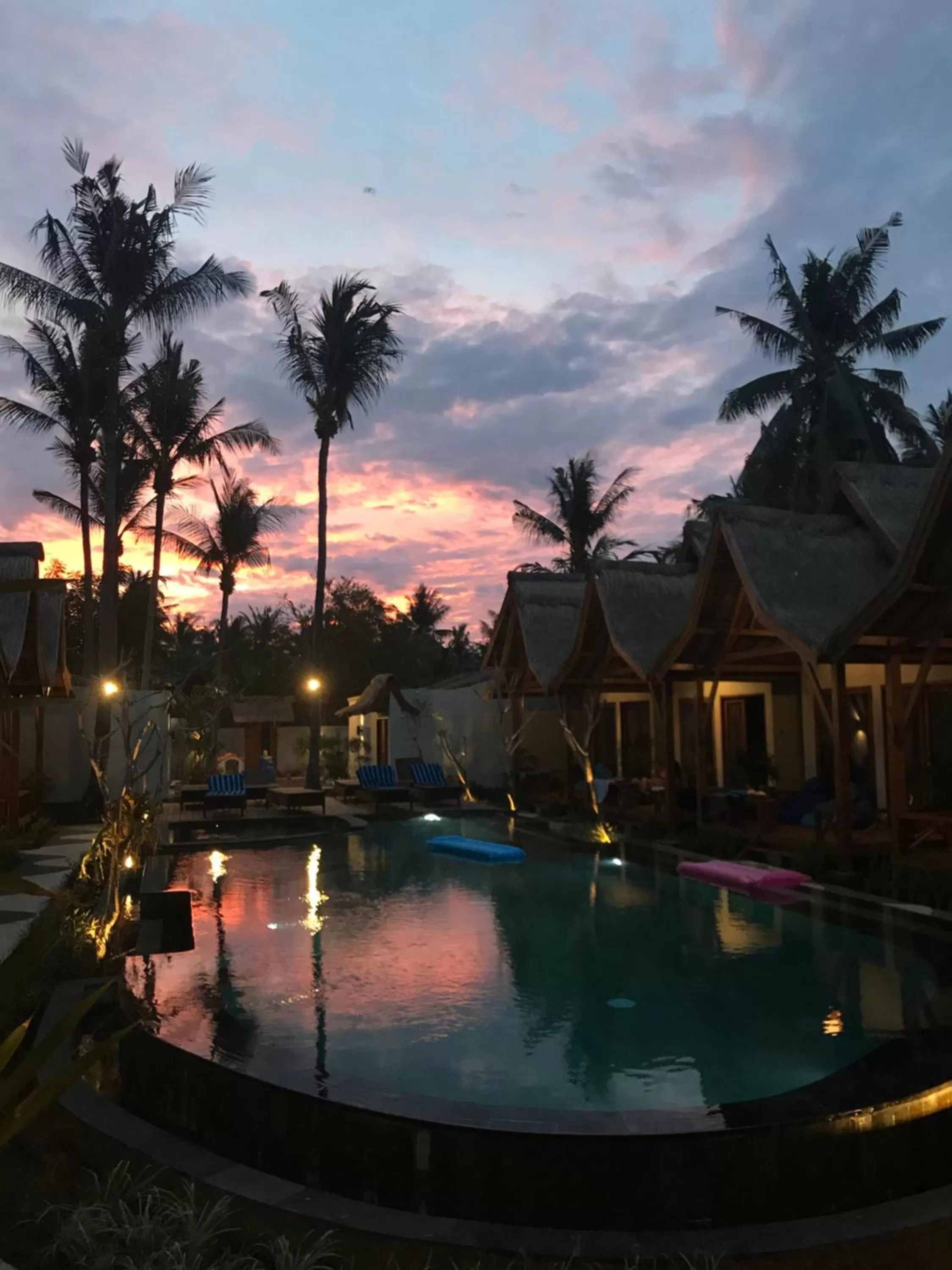 Property building in Gili One Resort