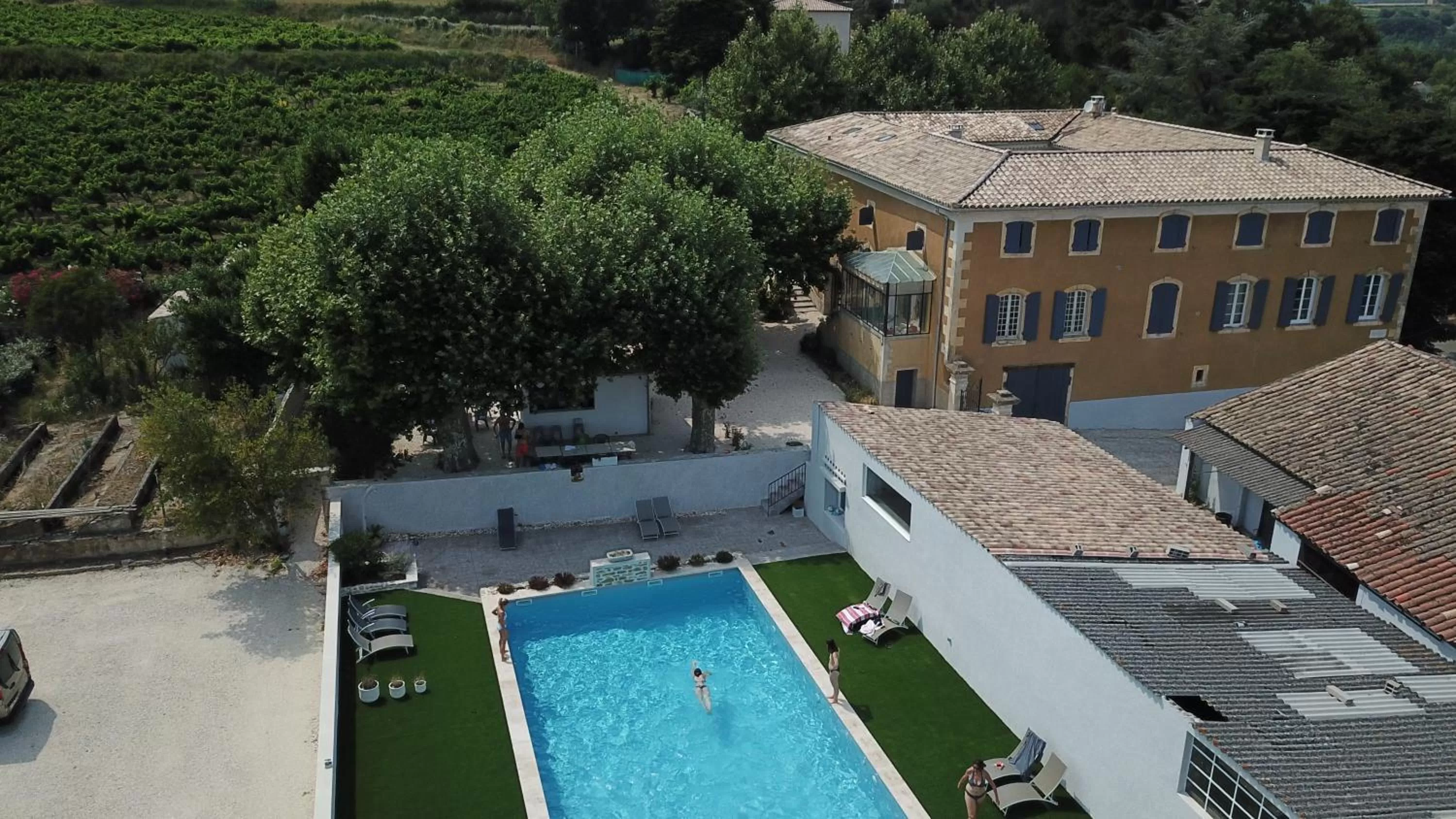 Pool View in DOMAINE FORVENT