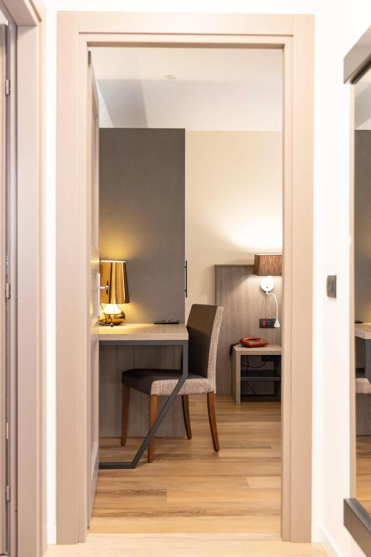 Seating area, Bed in Olimpia Hotel