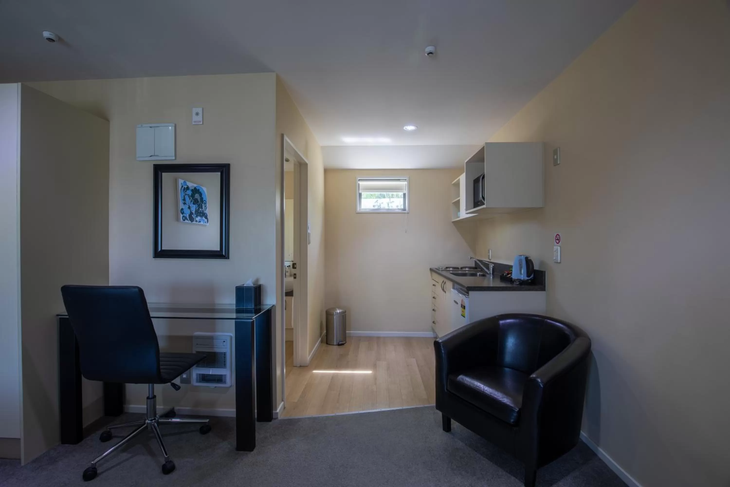 Kitchen or kitchenette in Abbella Lodge Motel