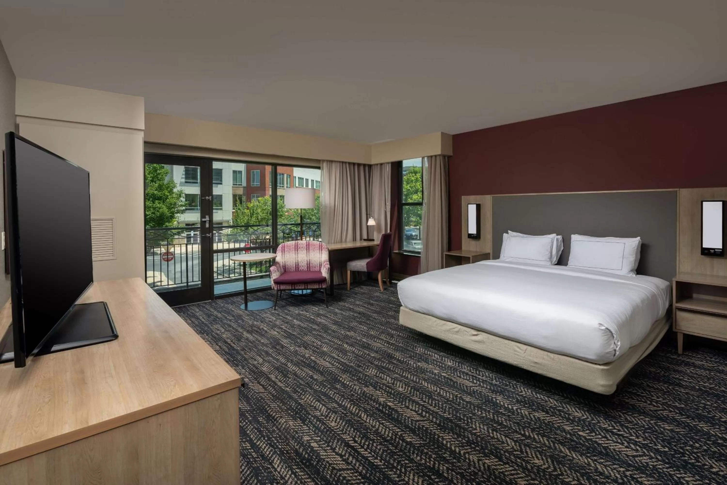 Bedroom, Bed in Hilton Asheville Biltmore Park