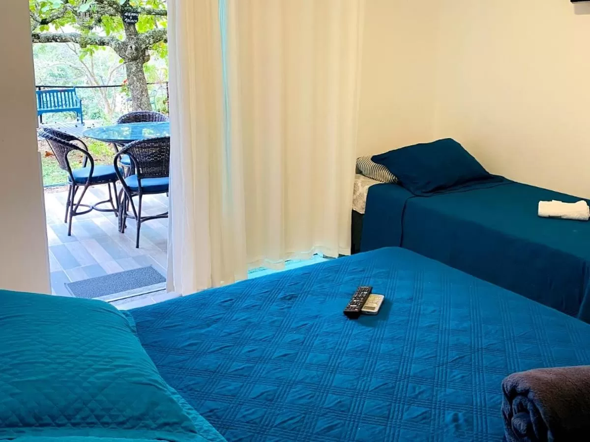 Bed in Pousada Vila de Monaco