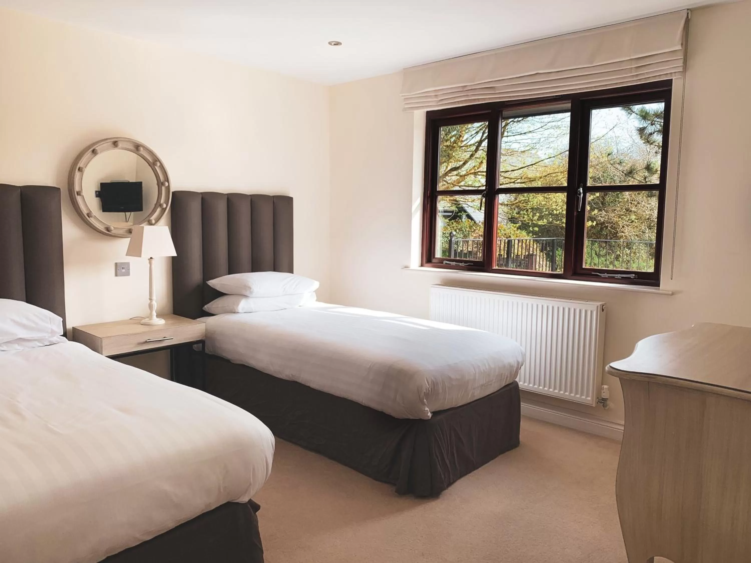 Bed in Hustyns Resort Cornwall