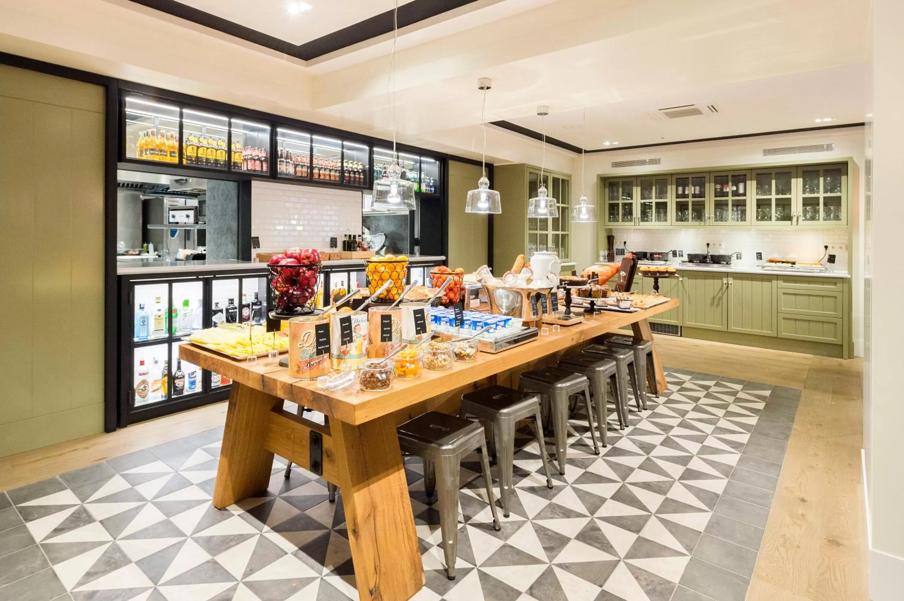 Buffet breakfast in Hotel Barcelona Universal