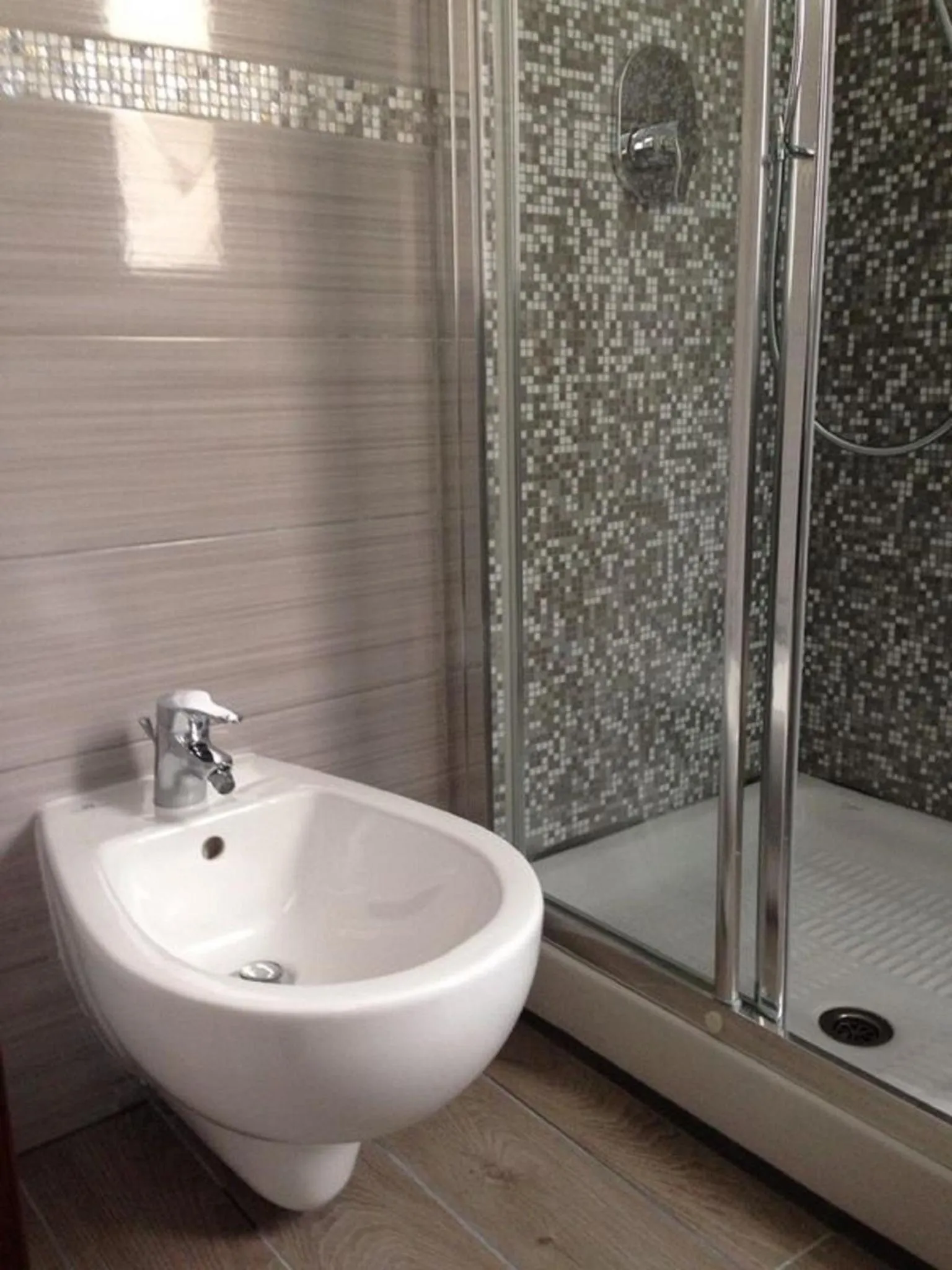 Bathroom in Hotel Bologna