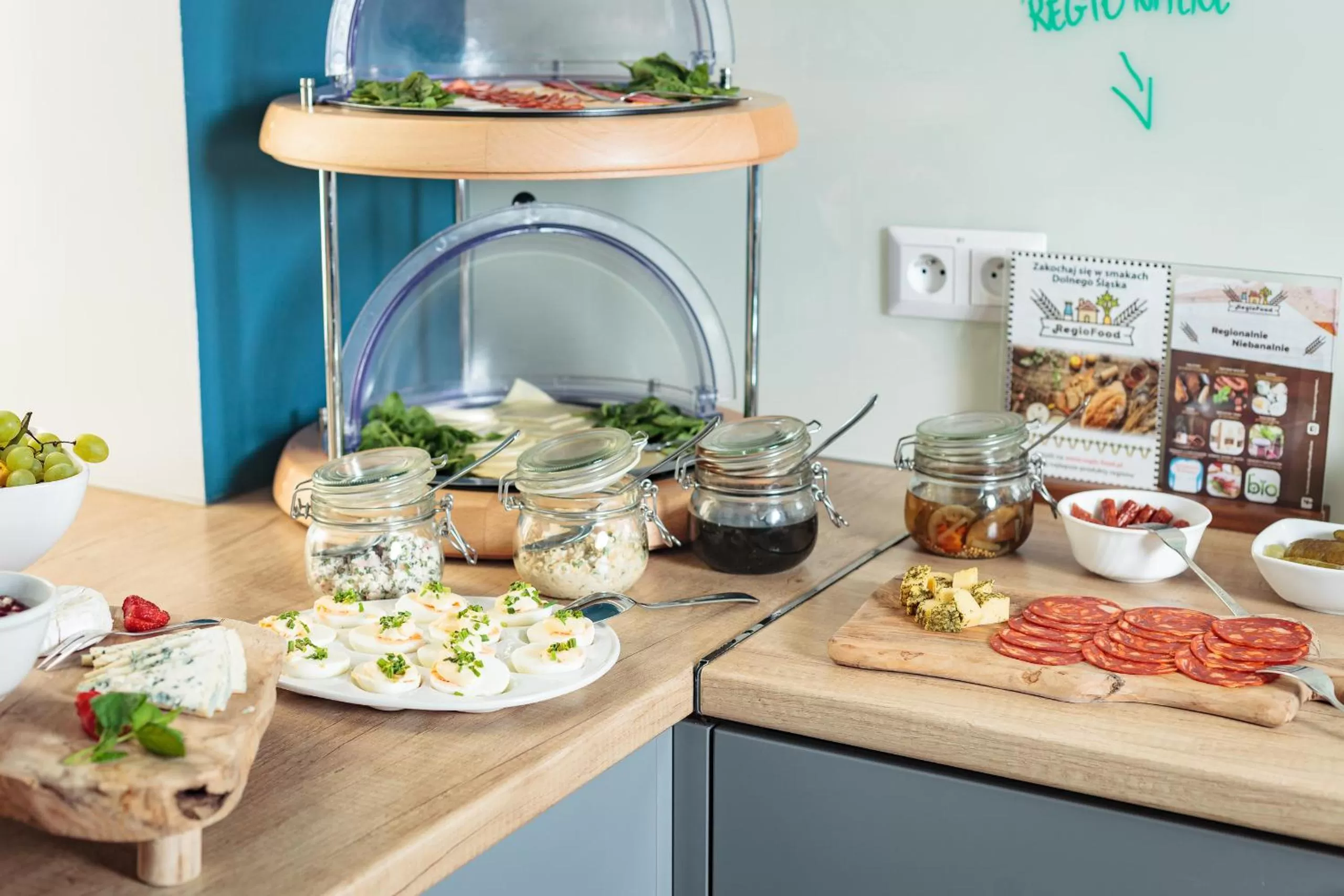 Breakfast in Hotel Traffic Wrocław Stare Miasto