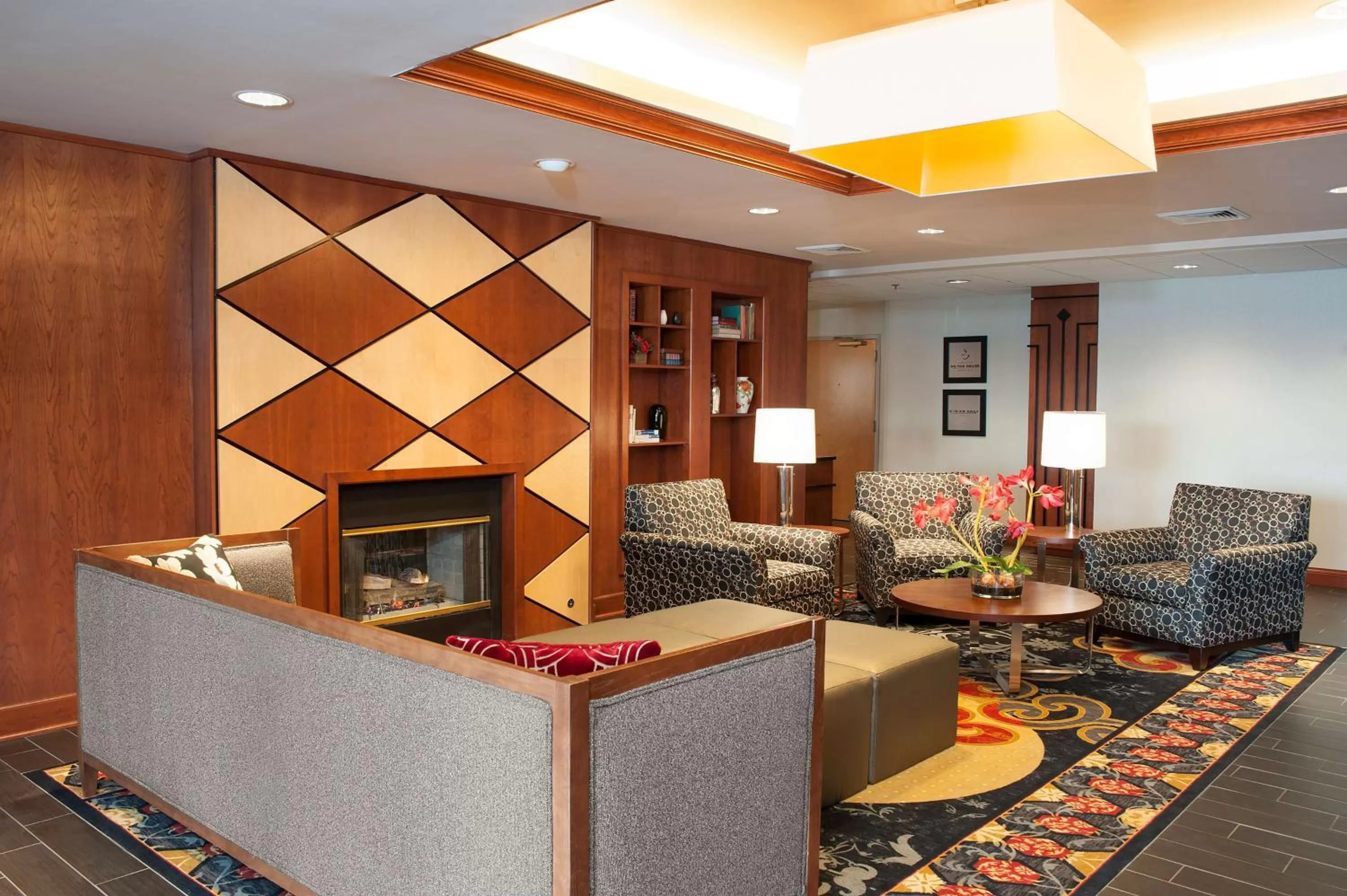 Lobby or reception in Hampton Inn Columbus/Taylorsville
