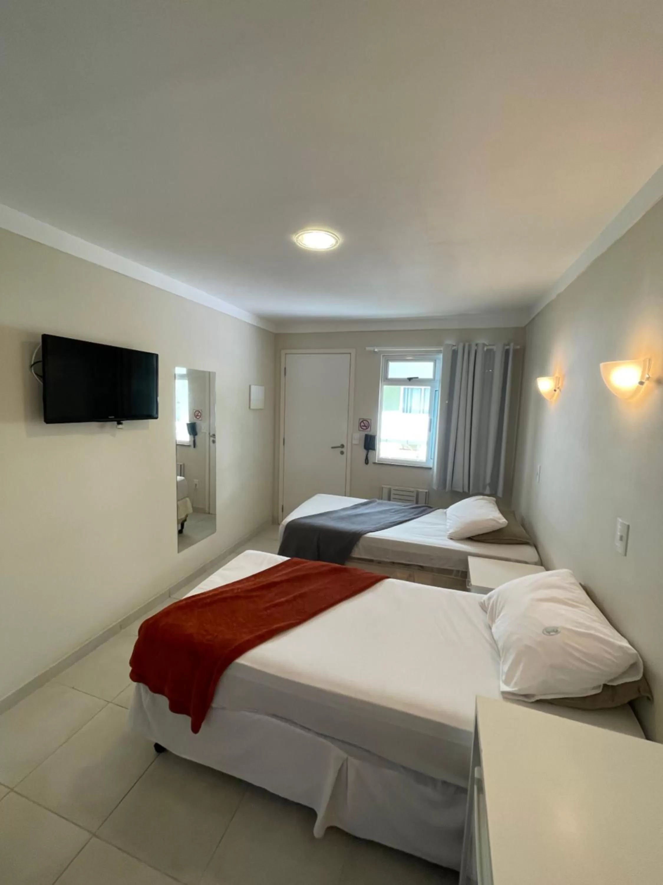 Bed in Hotel Cantareira