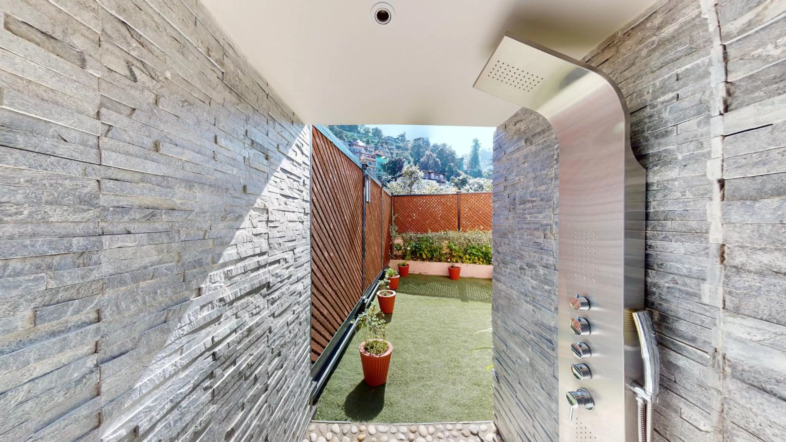 Garden view in Radisson Hotel Shimla