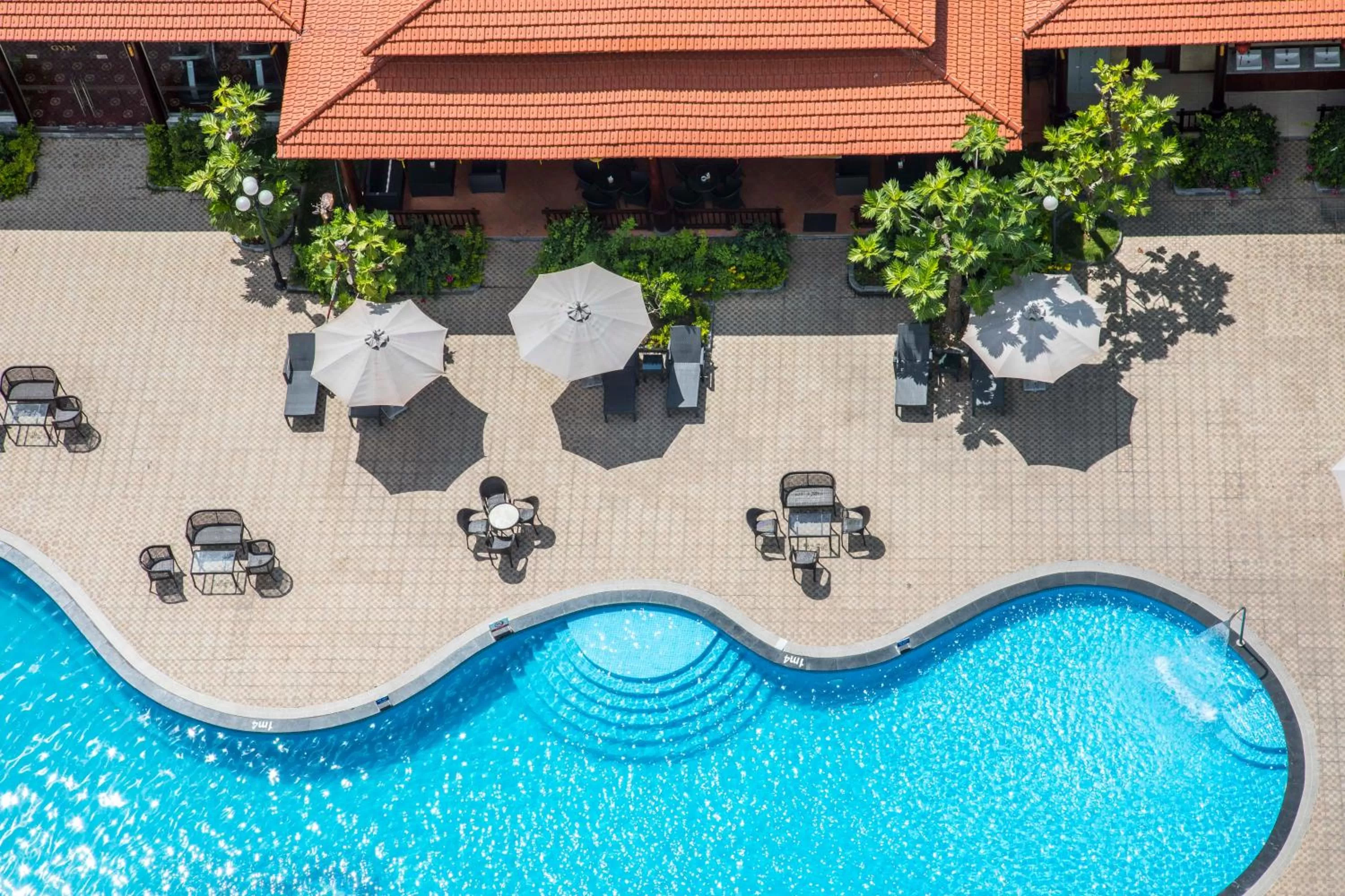 Bird's eye view in Muong Thanh Luxury Ca Mau Hotel