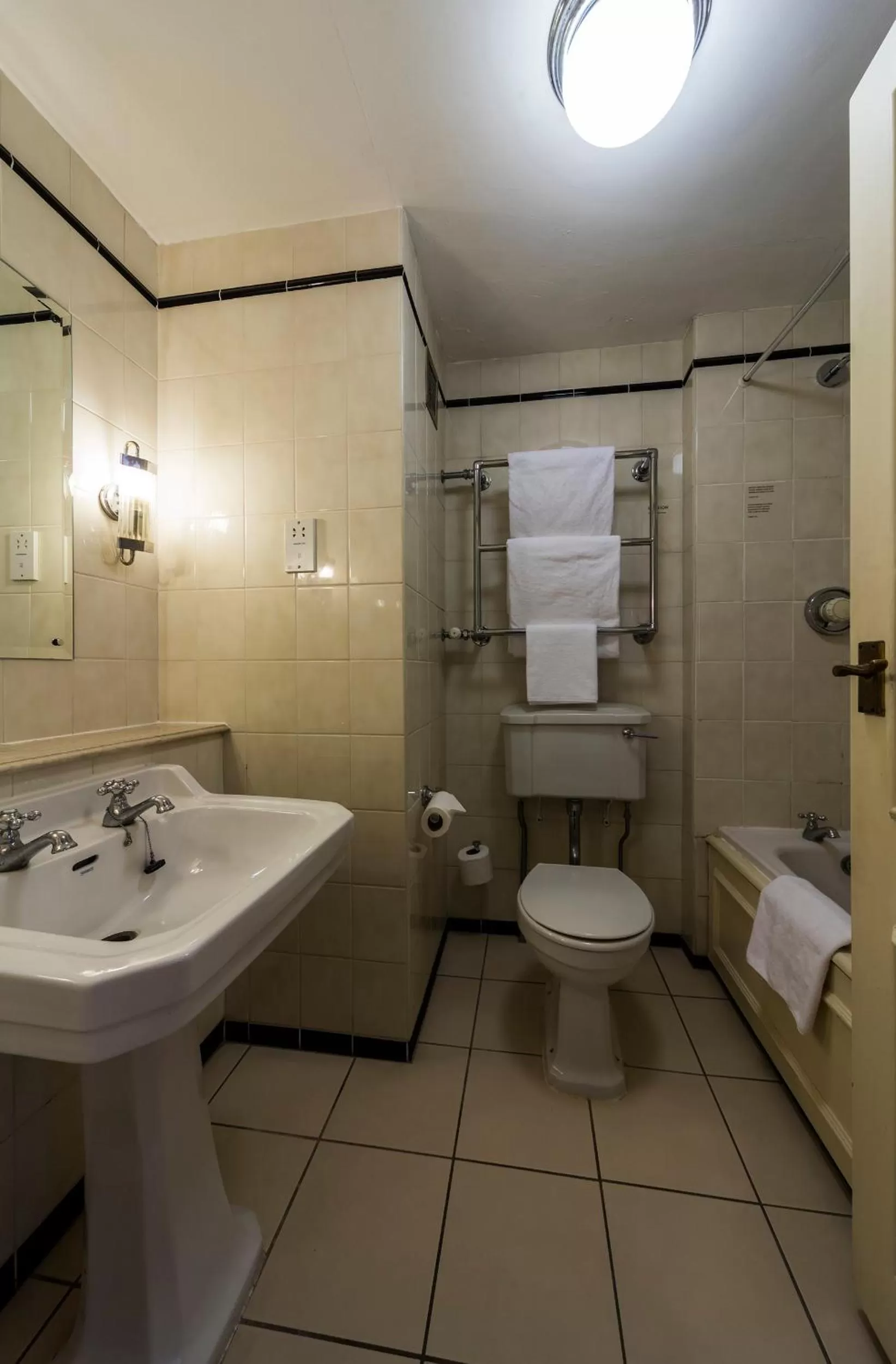 Bathroom in The Old Ship Hotel