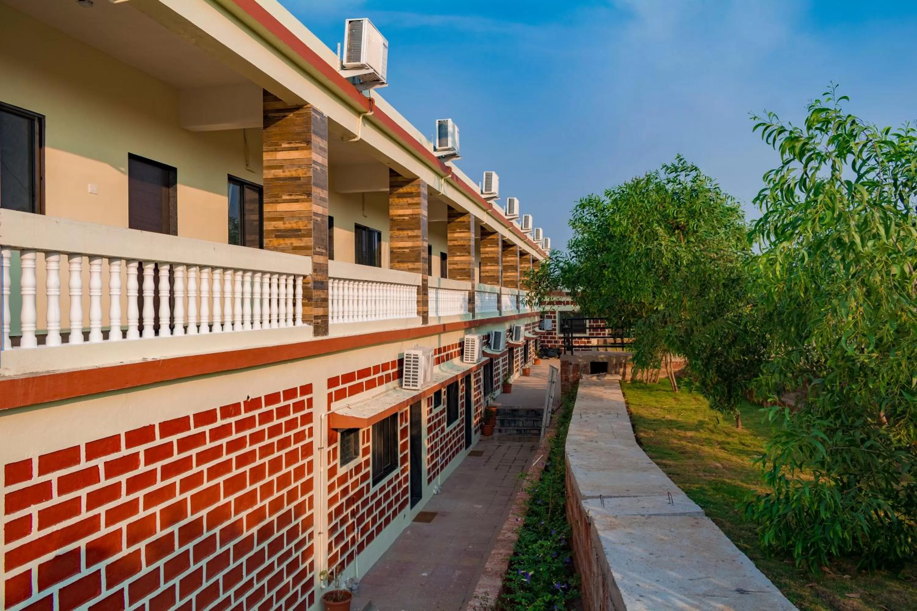 Property building in Mango Valley Resort Ganpatipule