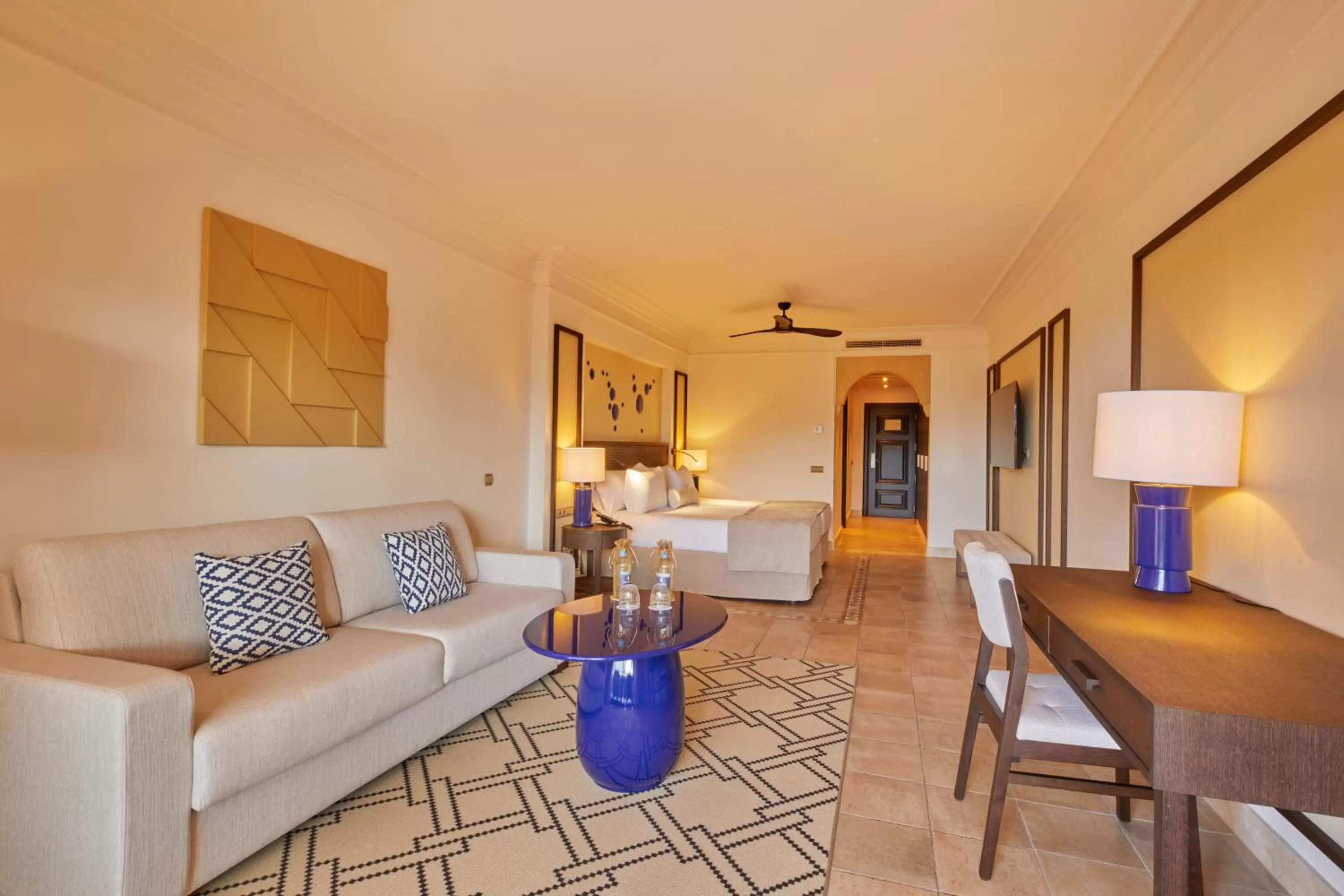 Junior Suite Deluxe Garden View - single occupancy in Secrets Bahía Real Resort & Spa Adults only