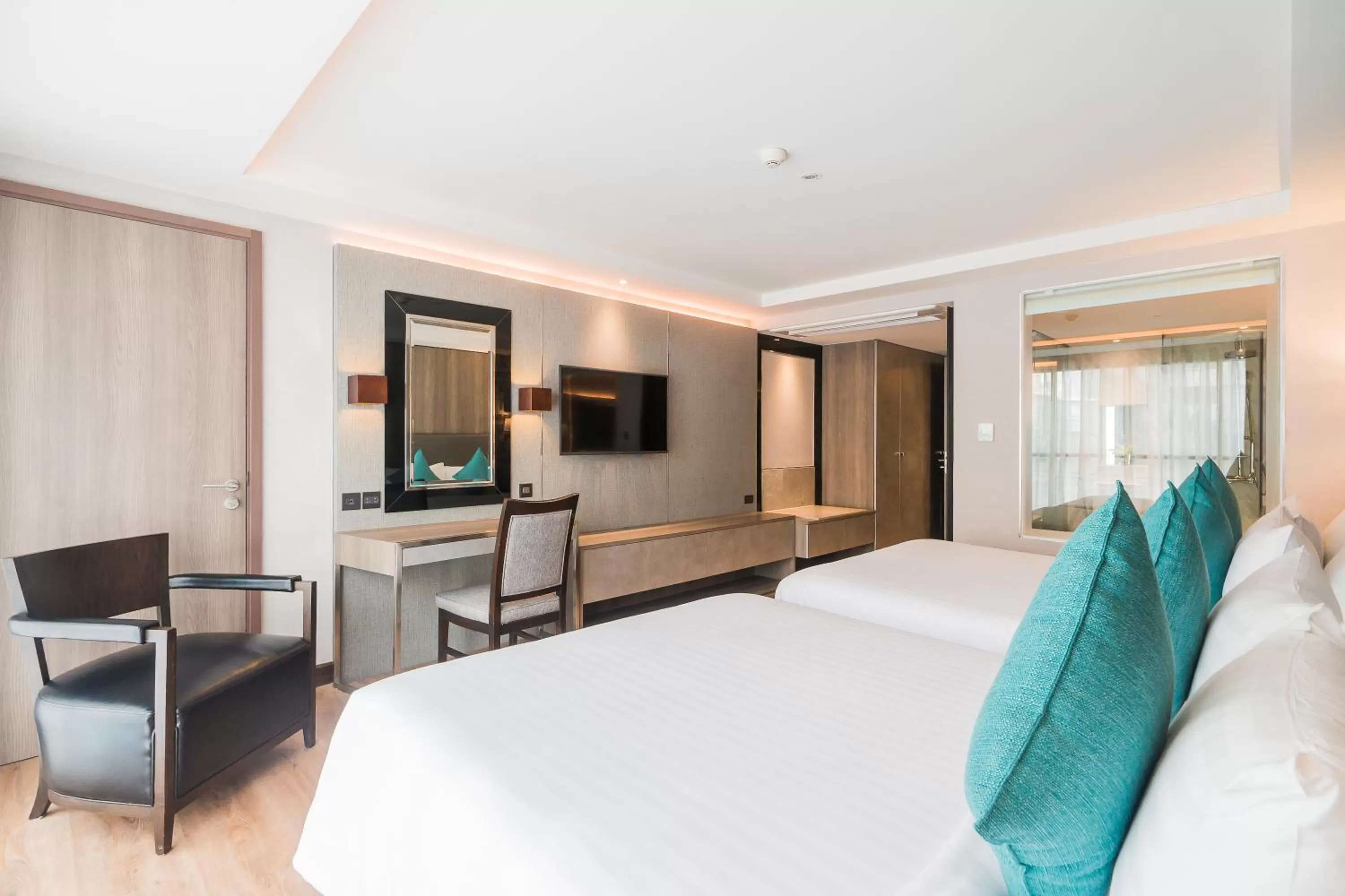 Bed in Citrus Suites Sukhumvit 6 by Compass Hospitality