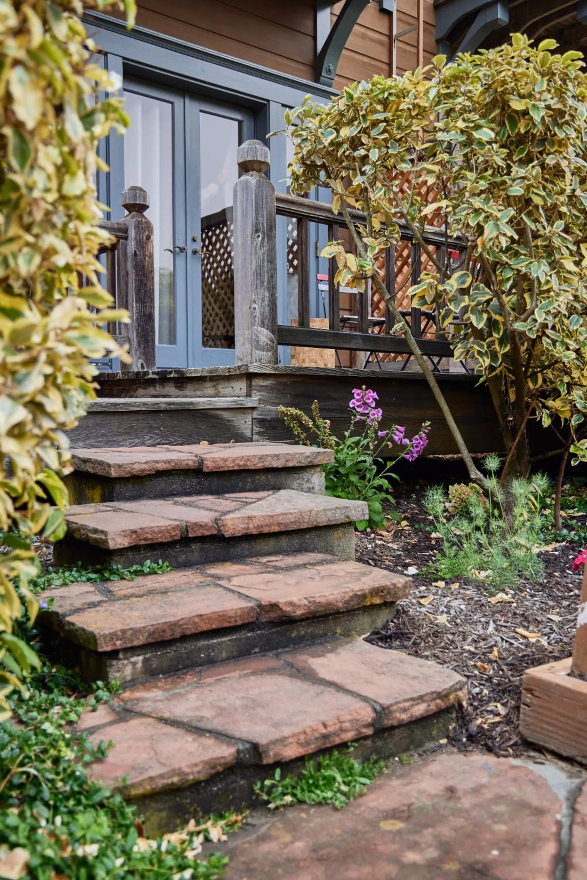 Patio in Olema House at Point Reyes