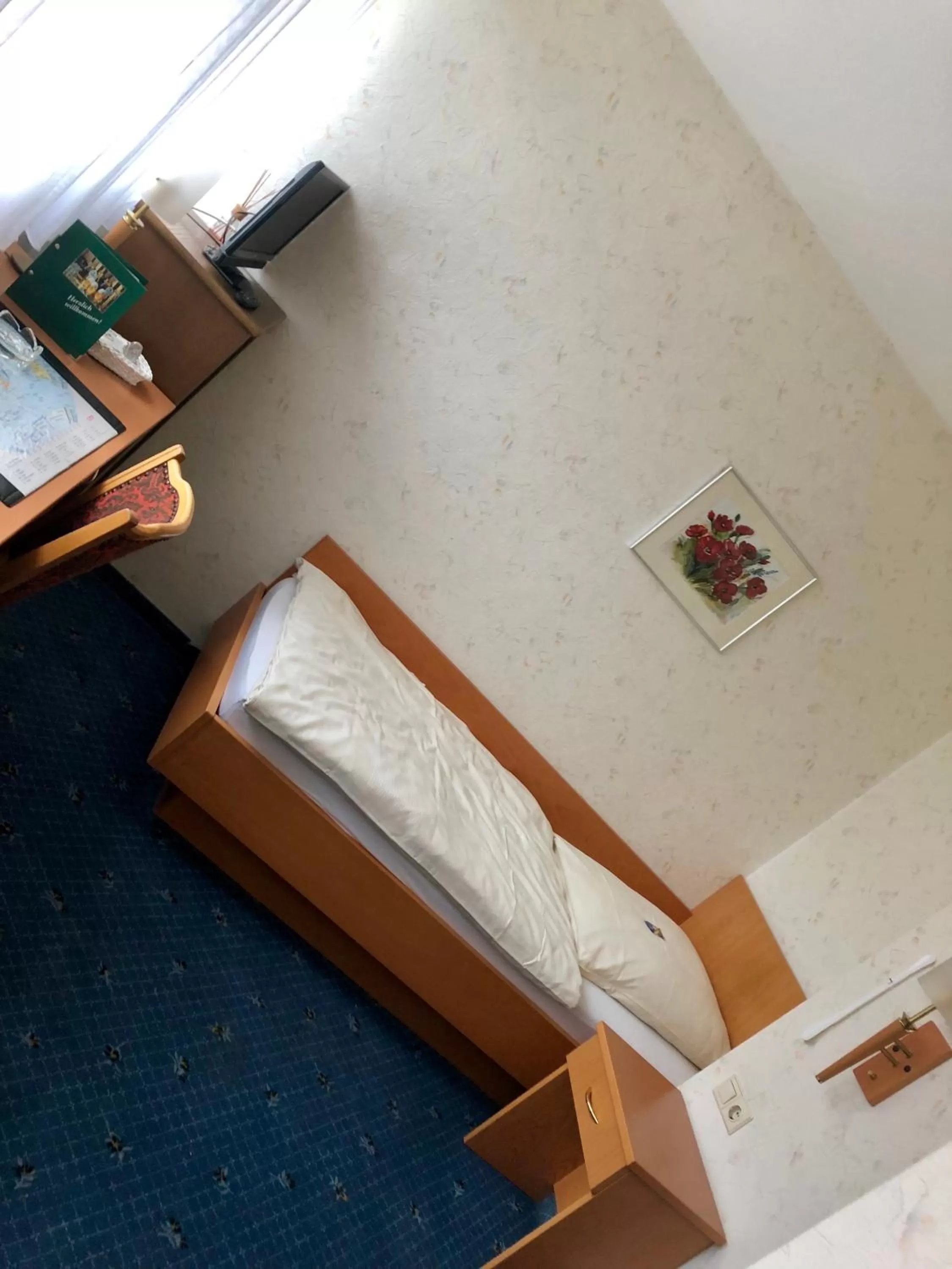 Bed in Gasthof Waldesruh