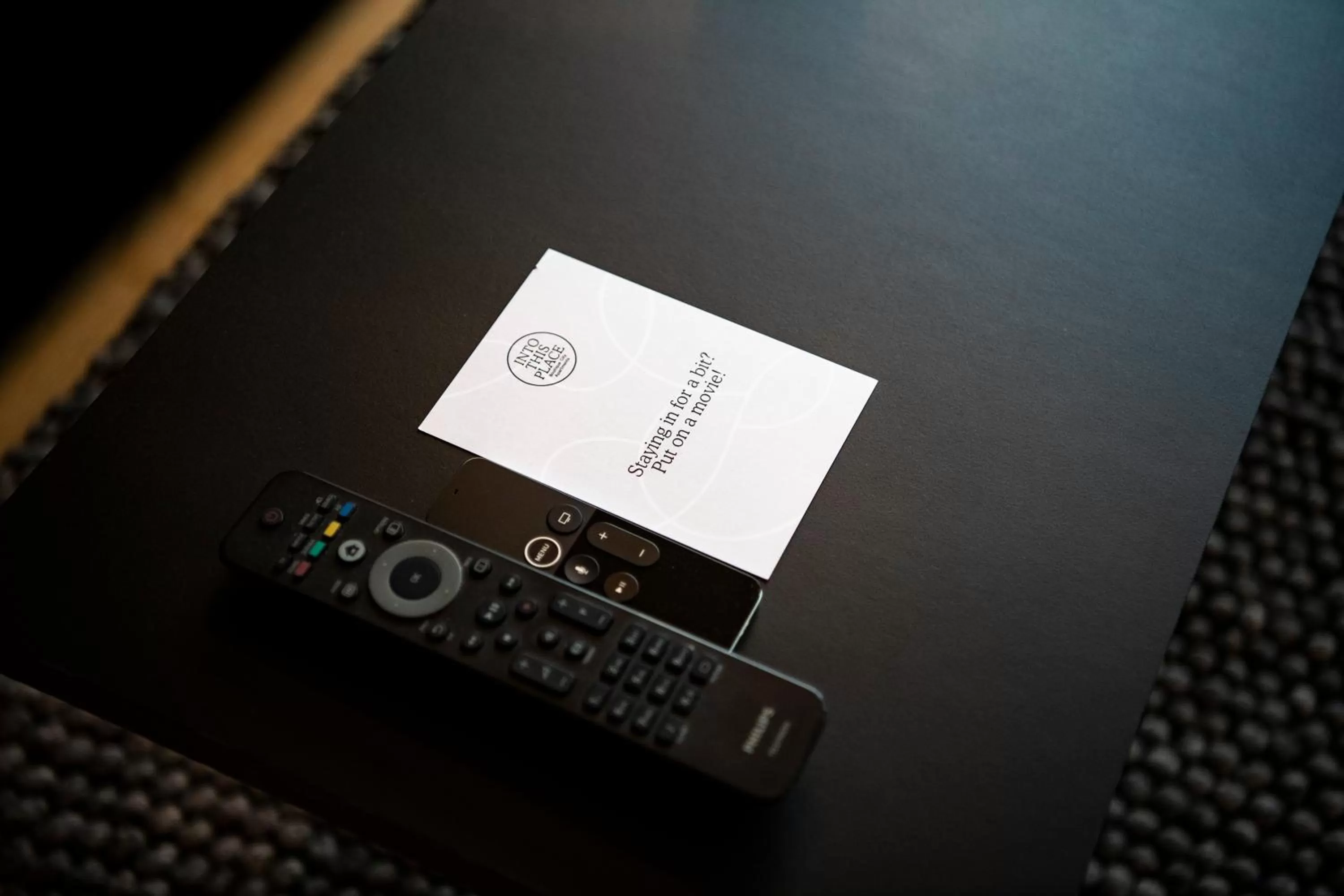 TV and multimedia in By The Pier apartments - Into This Place