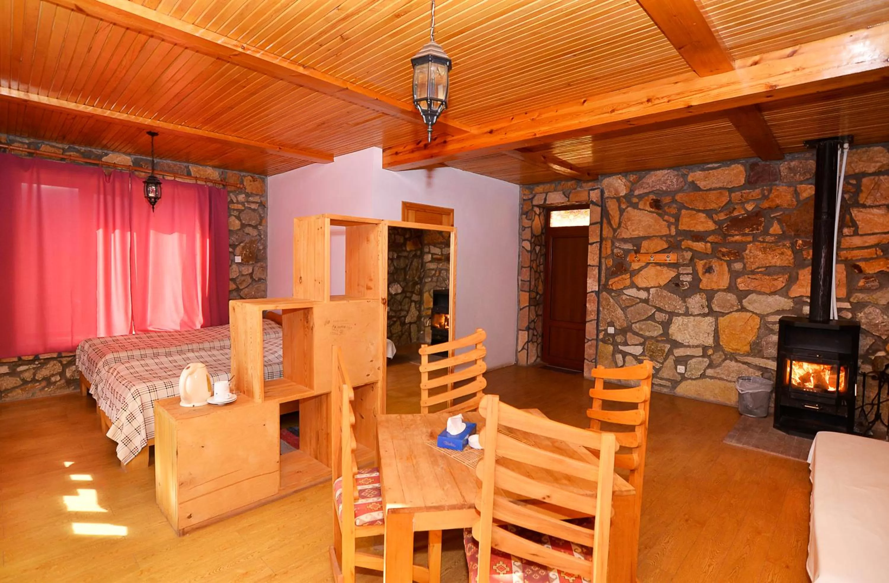 Seating area in Apaga Resort