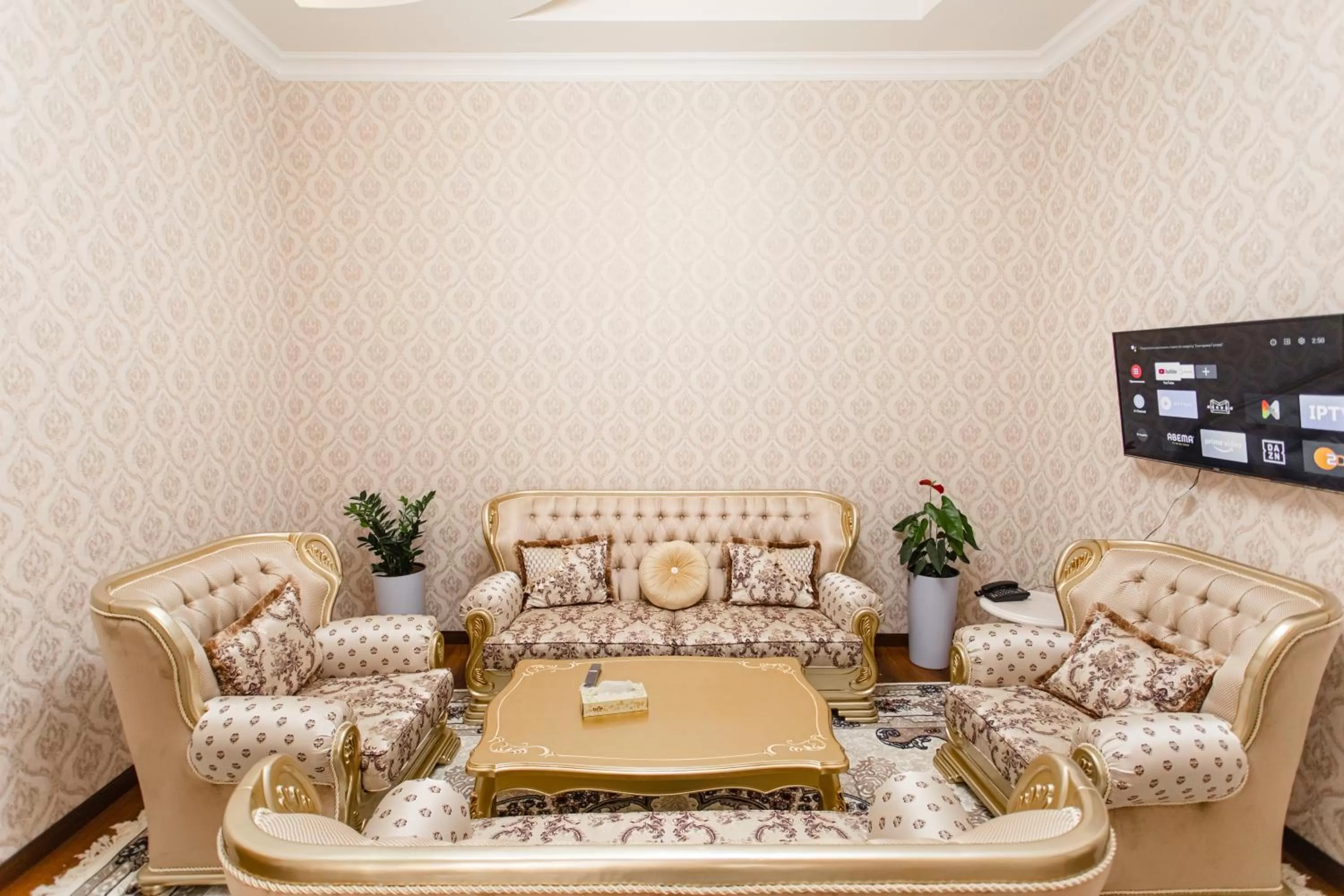 Seating area in HOTEL Diyor Gold