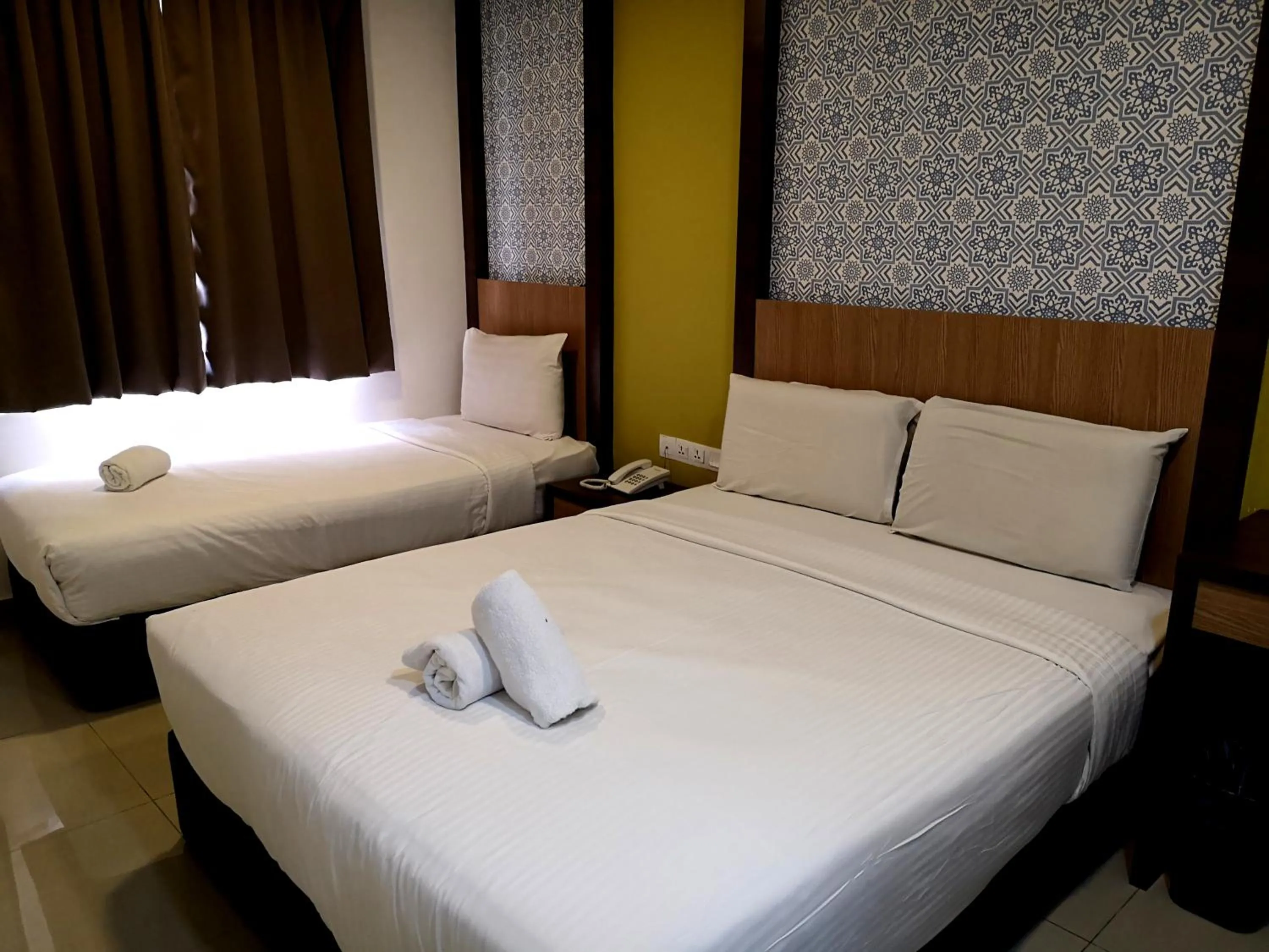 Bed in Signature Hotel KL Sentral
