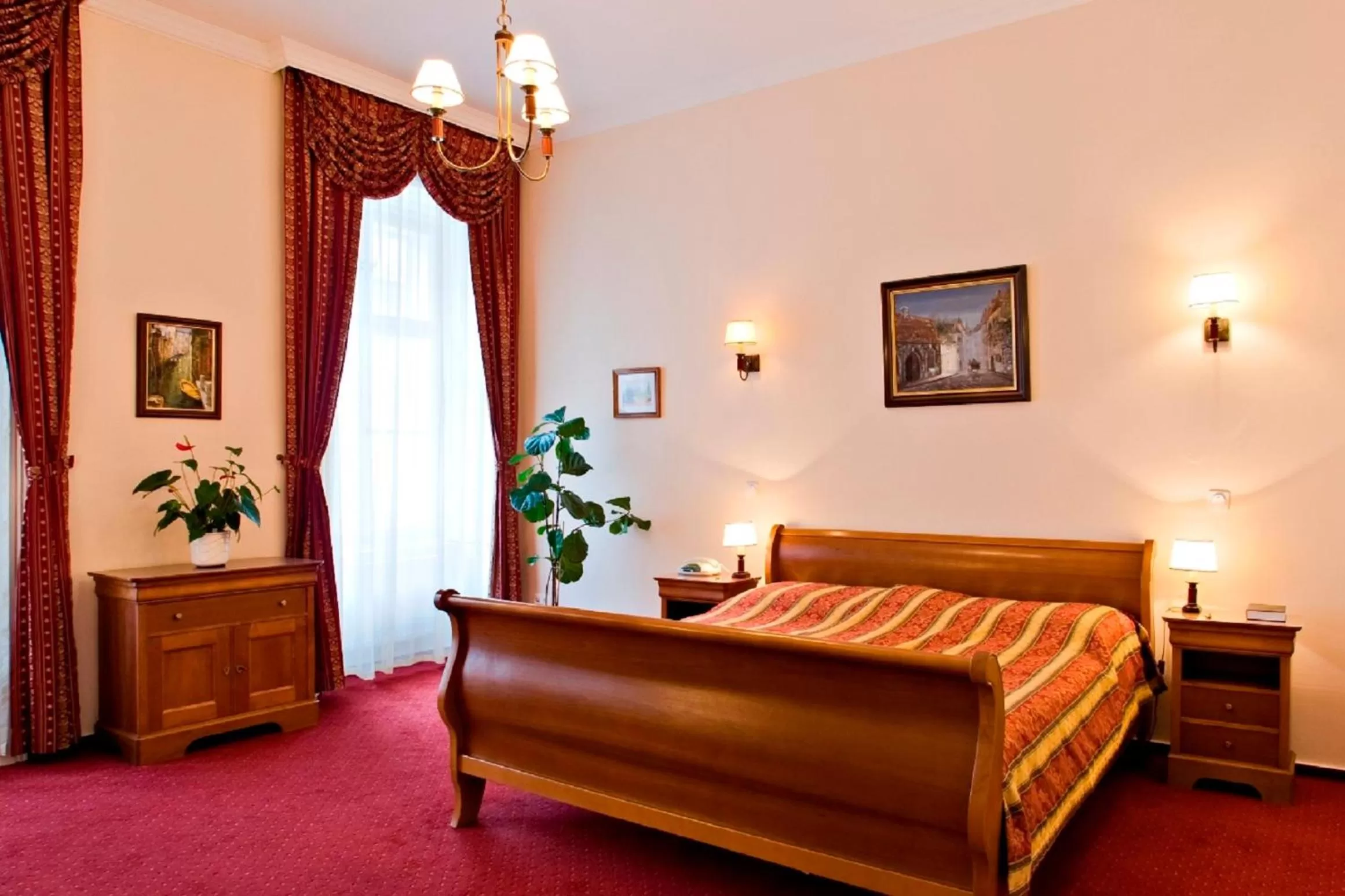 Day, Bed in Hotel Wollner